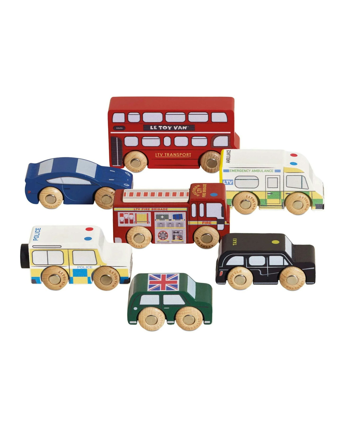 London Toy Car Set