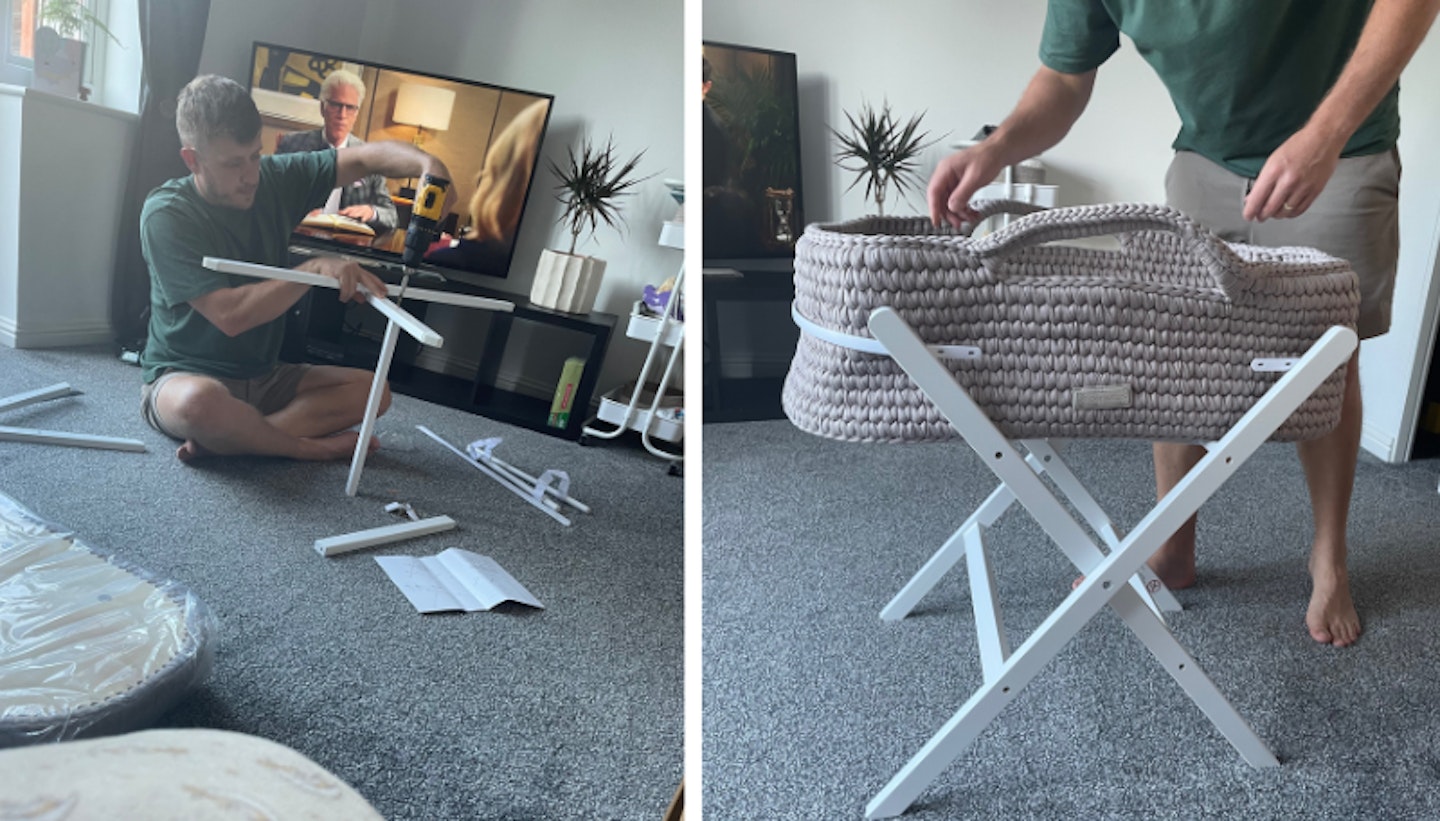 building the ickle bubba nova moses basket