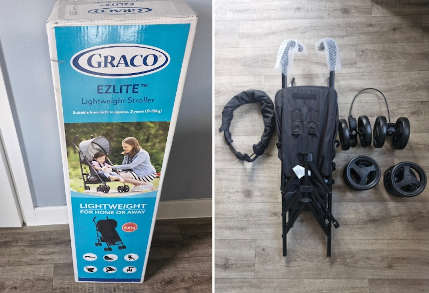 Graco EzLite in packaging
