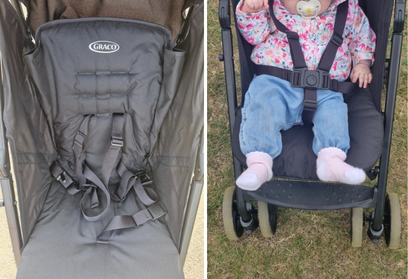 harness on the Graco EzLite
