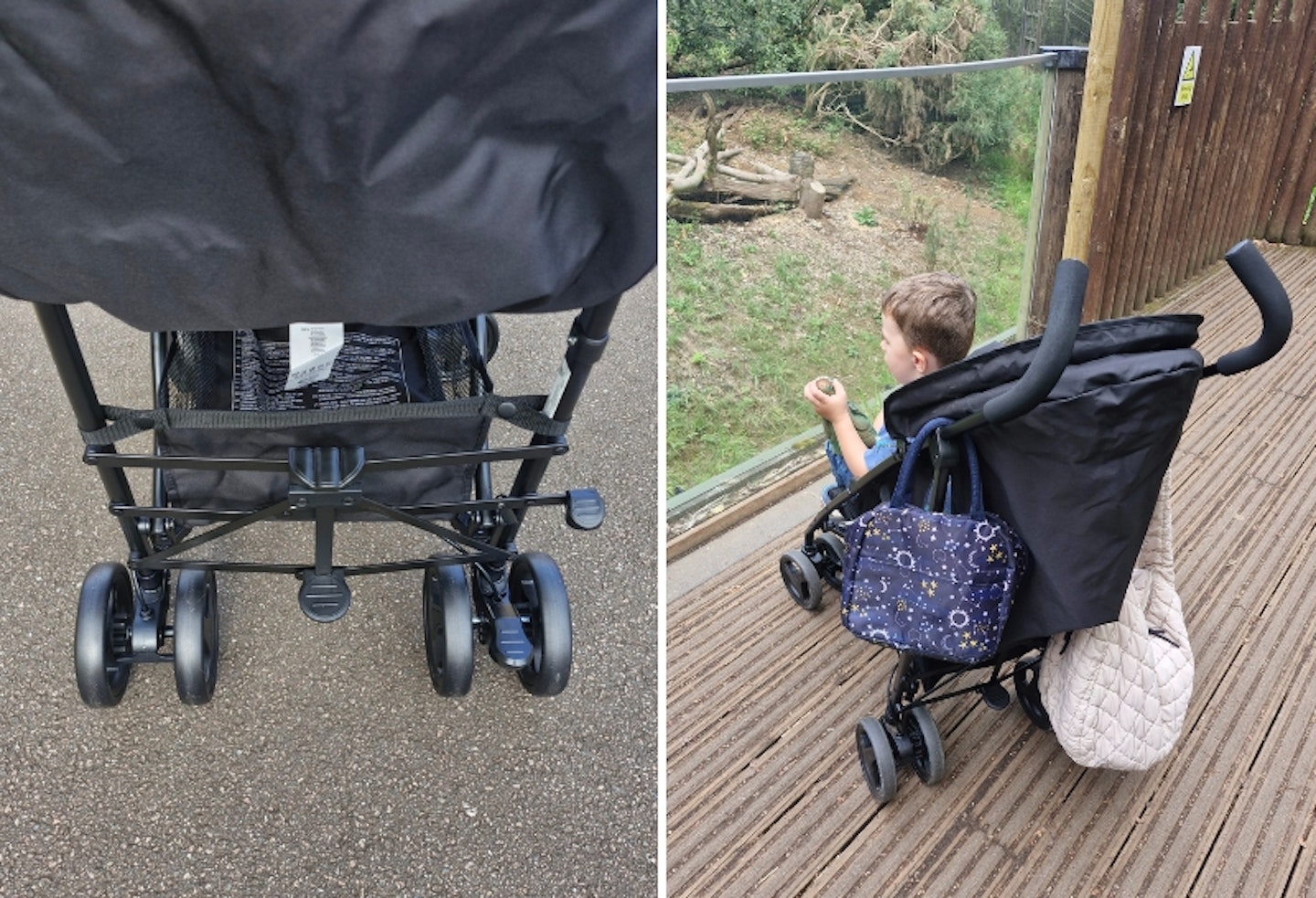 storage on the Graco EzLite