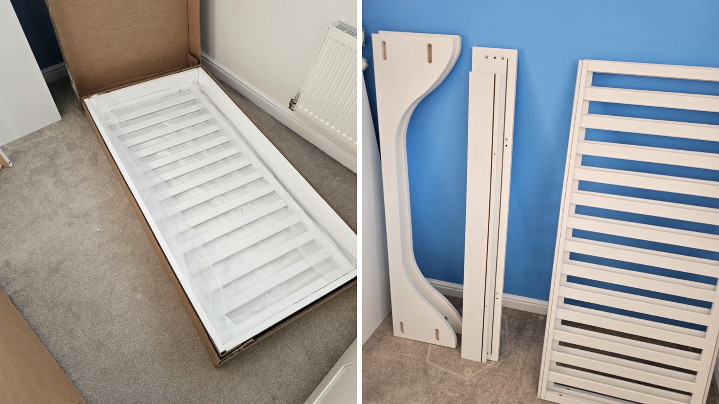 Snowdon Sleigh Cot build