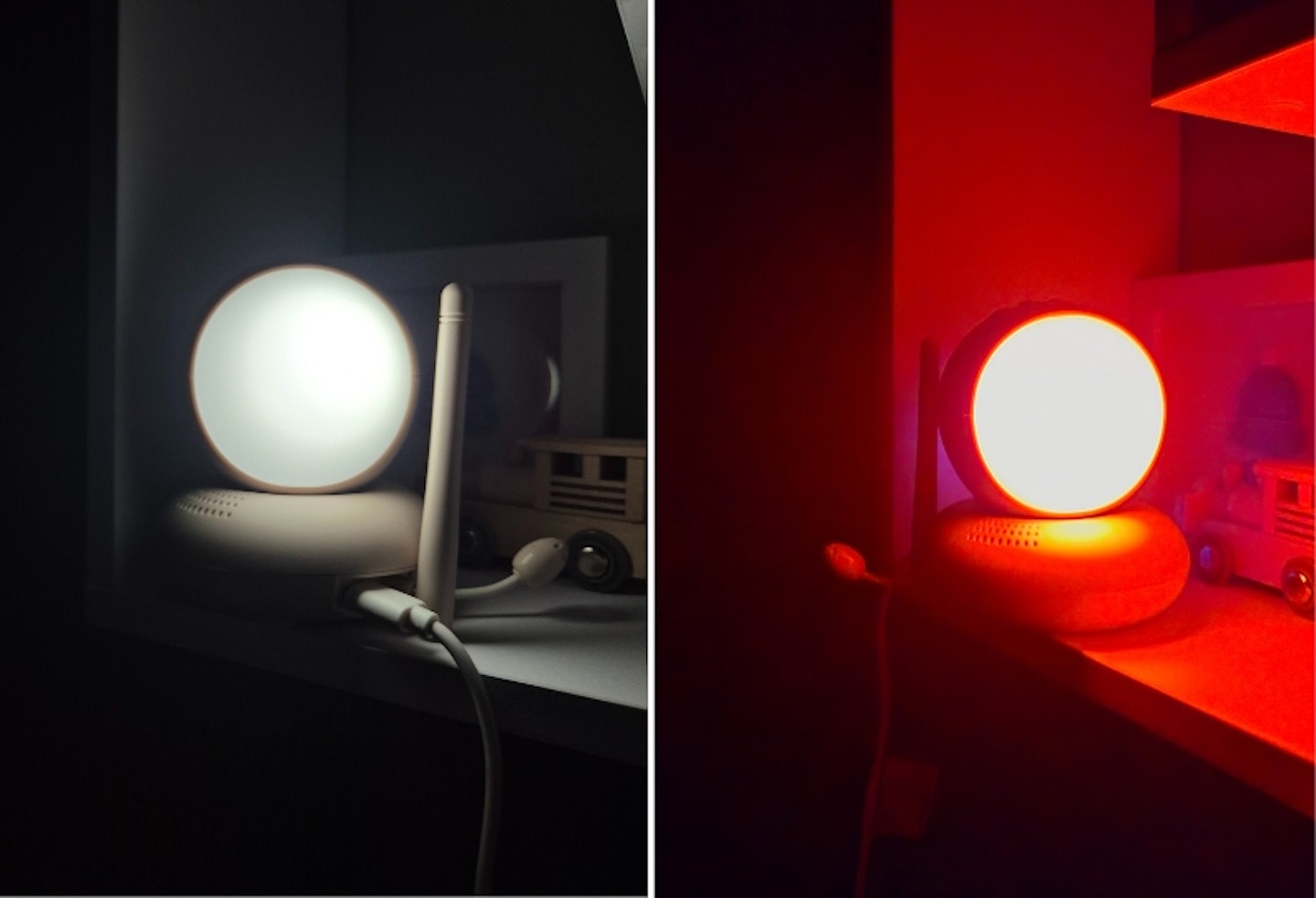 light options for the ergoPouch Drift Home Easy Sleep Monitor with Smart TOG Guide