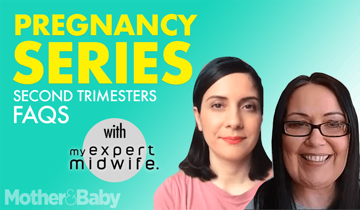 Pregnancy series: Second trimester FAQs answered with My Expert Midwife!