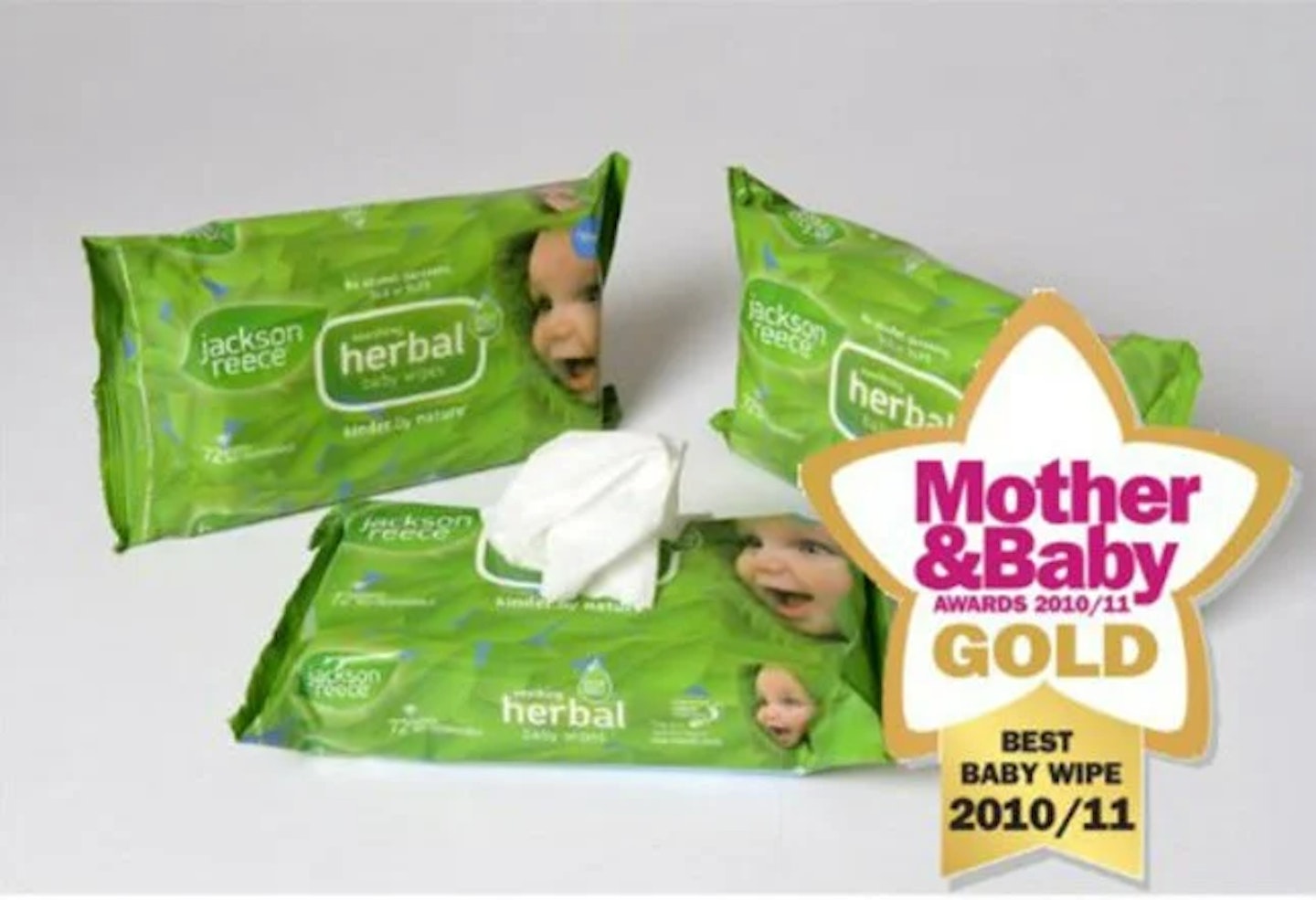 Jackson Reece herbal wipes (£3.99)