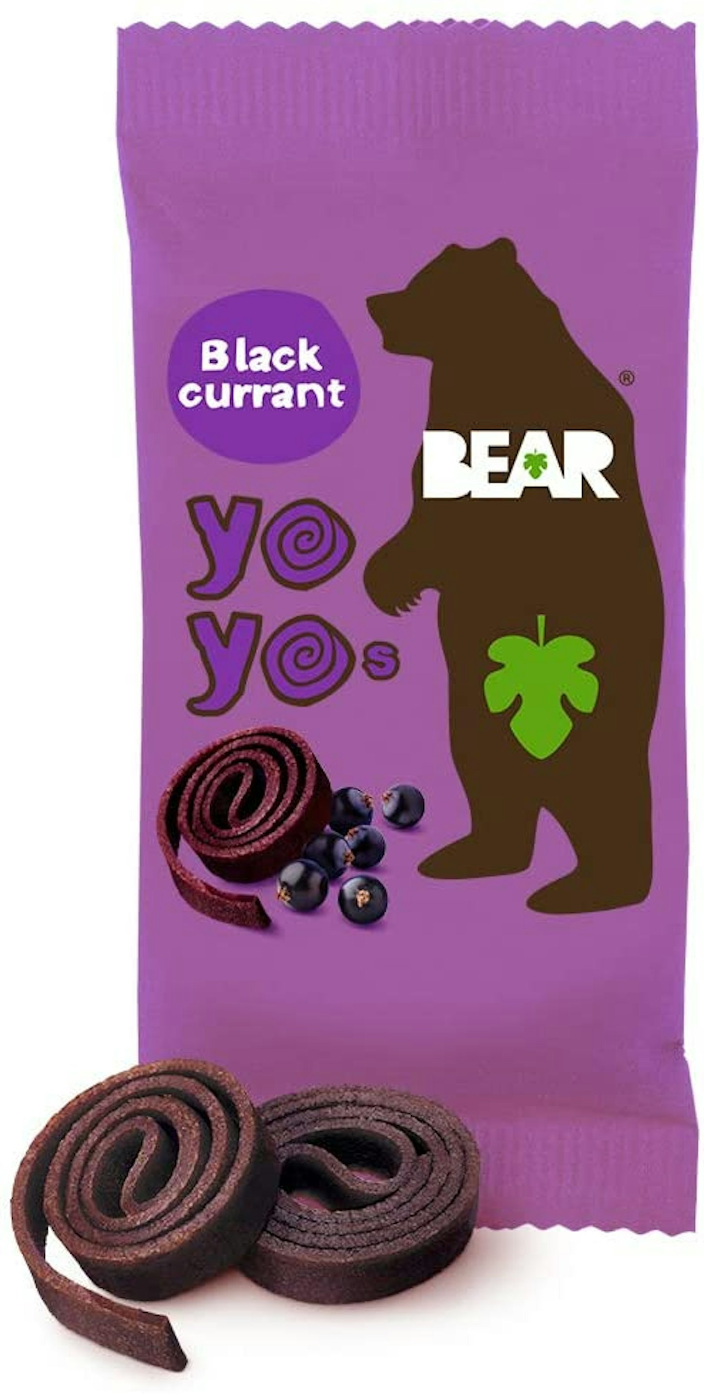 BEAR Blackcurrant YoYo Fruit Roll (Pack of 18)