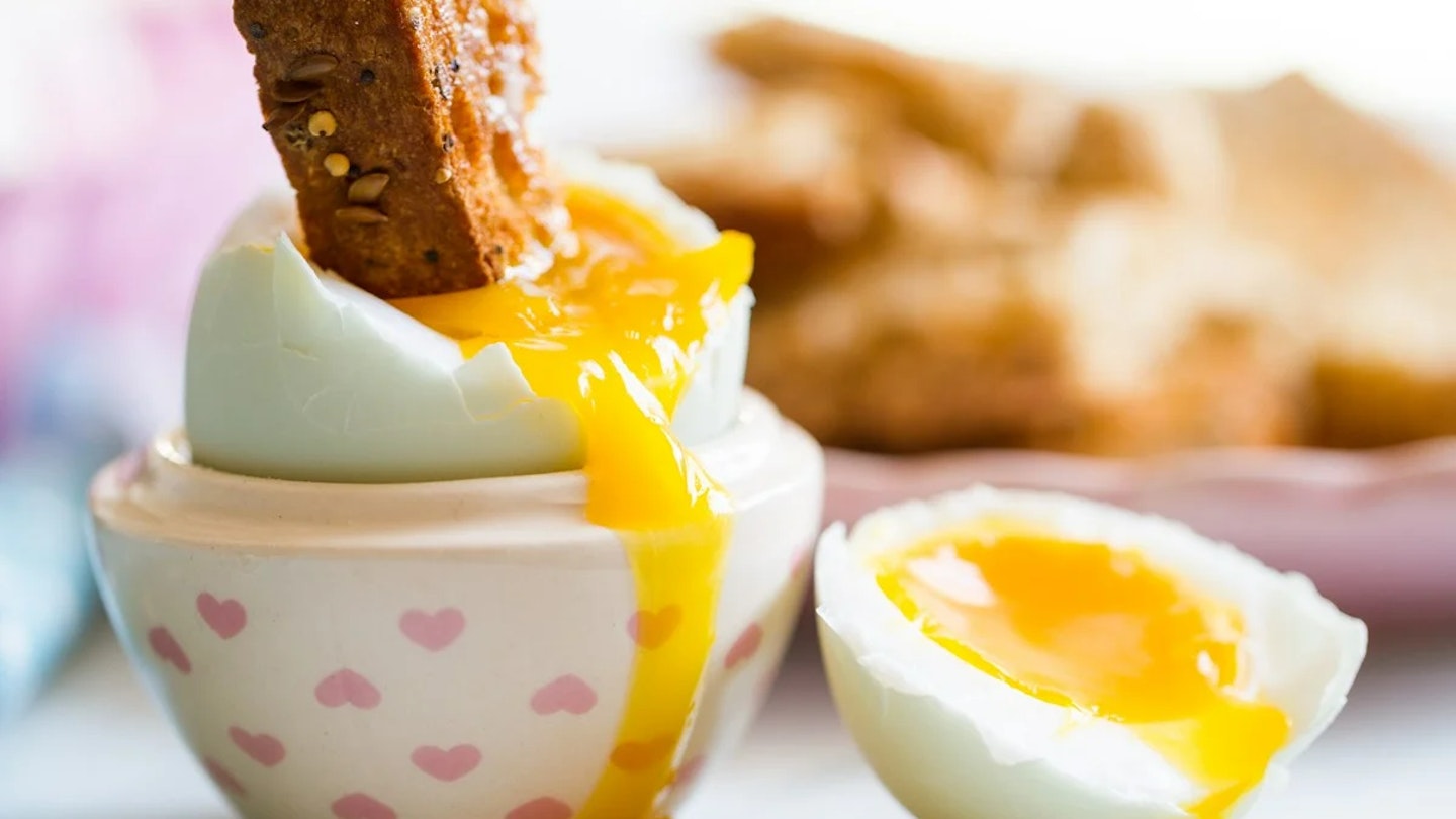 Boiled egg and soldiers