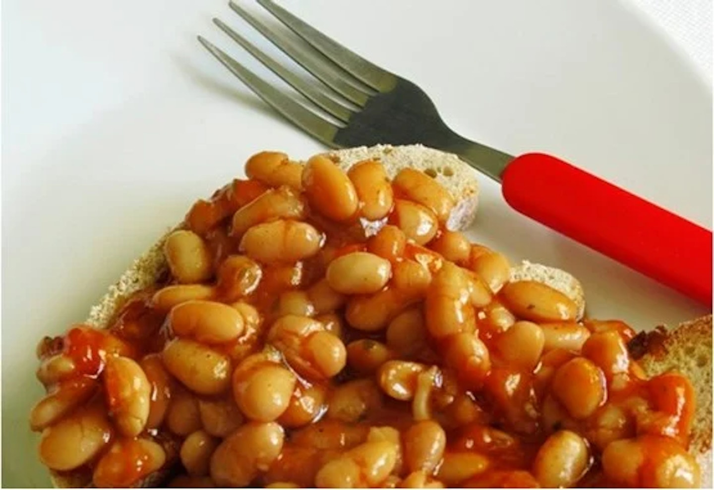 Healthy baked beans