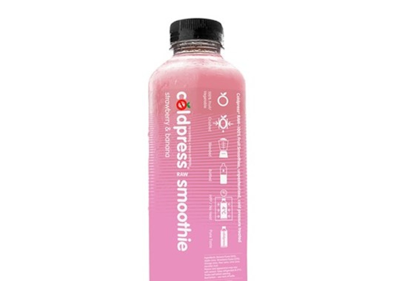 Cold Press Strawberry & Banana Smoothie, £3.00