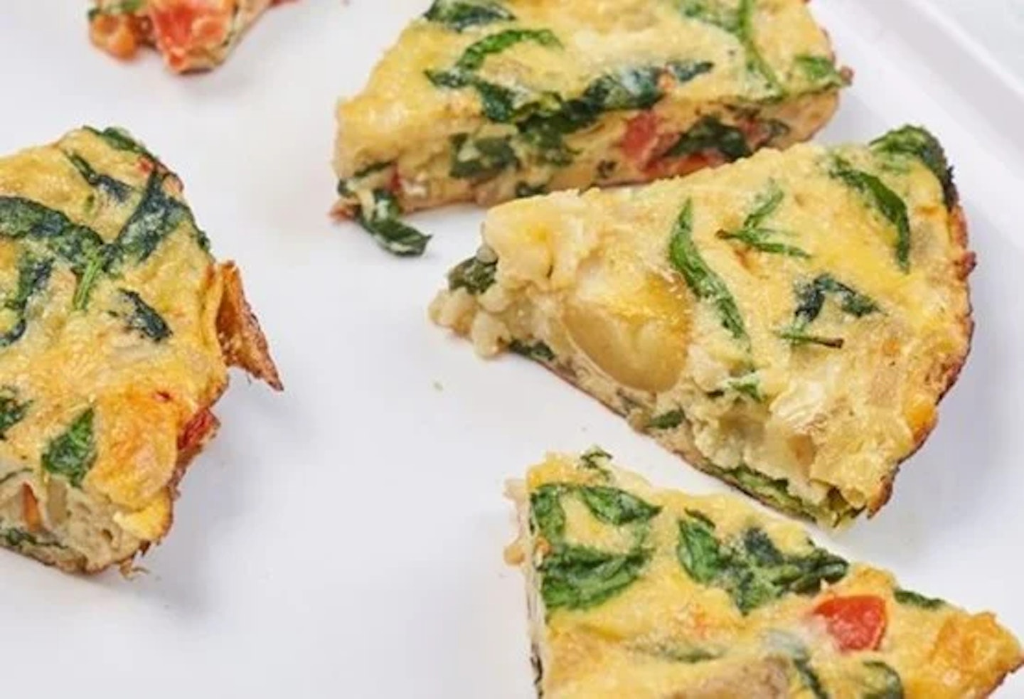 Spinach frittata