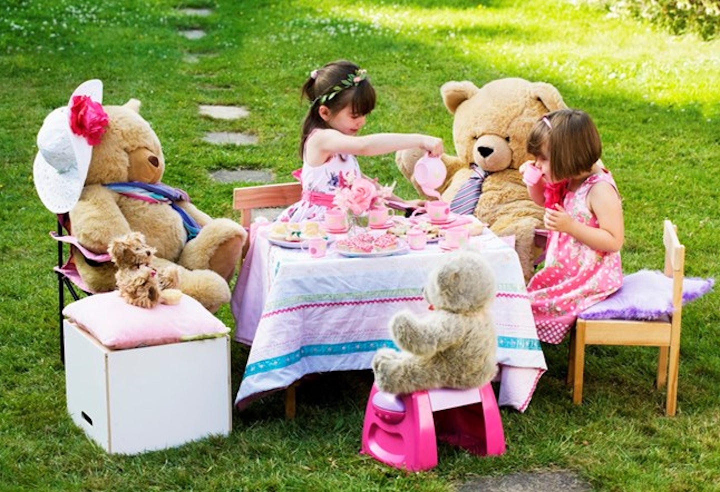outdoor tea party
