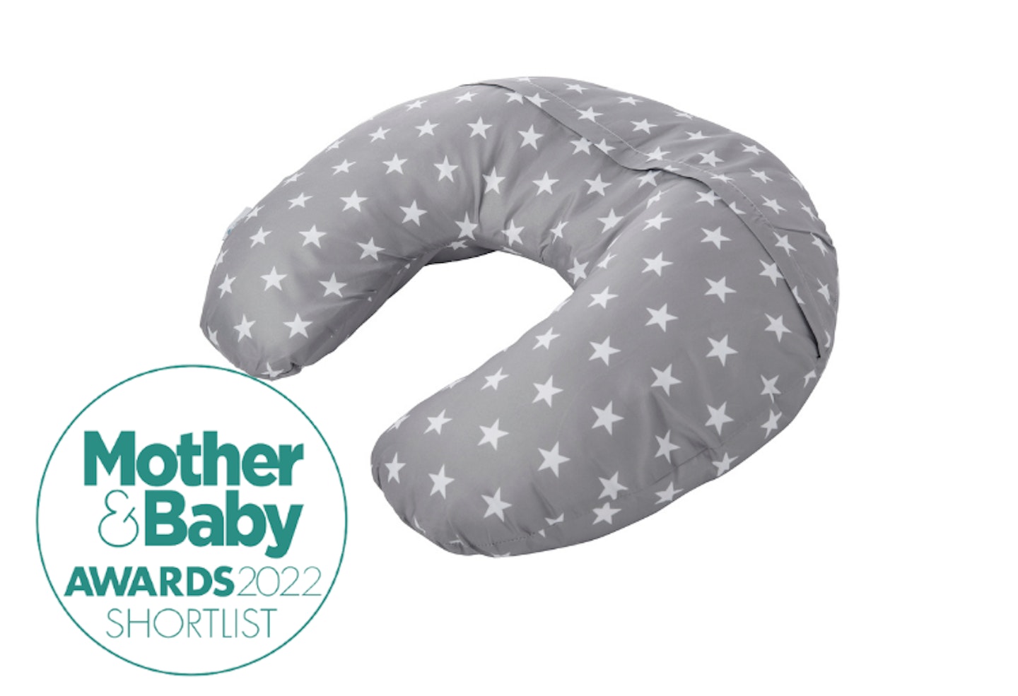 Nursing Pillow - Grey with white star for your little one shortlist