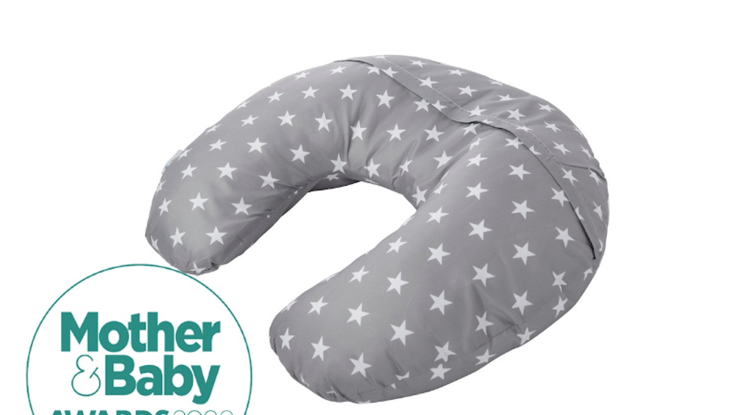 Nursing Pillow - Grey with white star for your little one shortlist