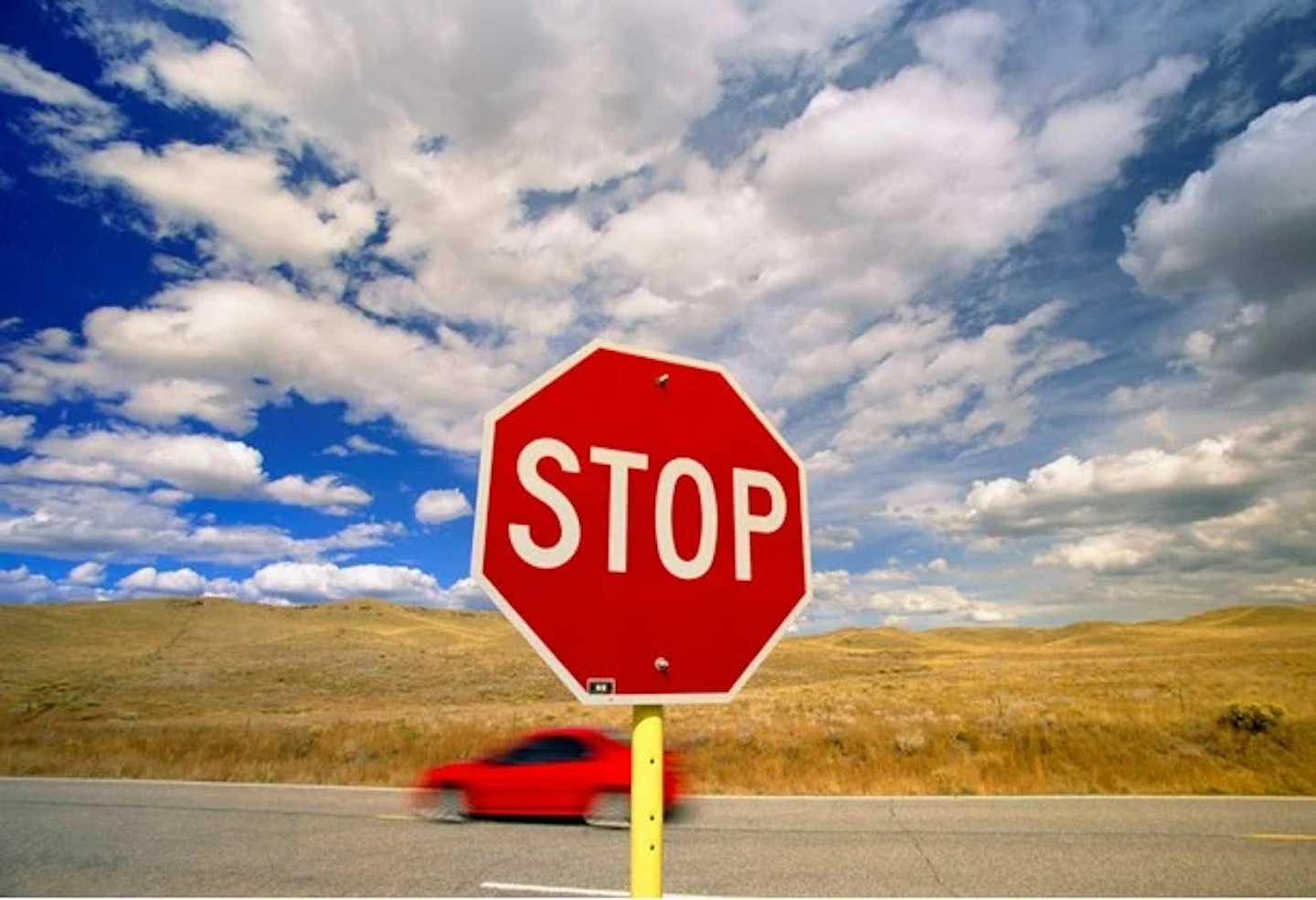 stop road sign 