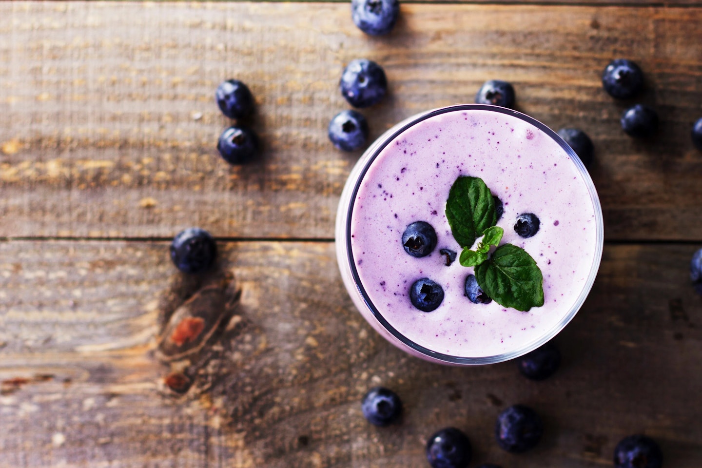Berry chia seed smoothie