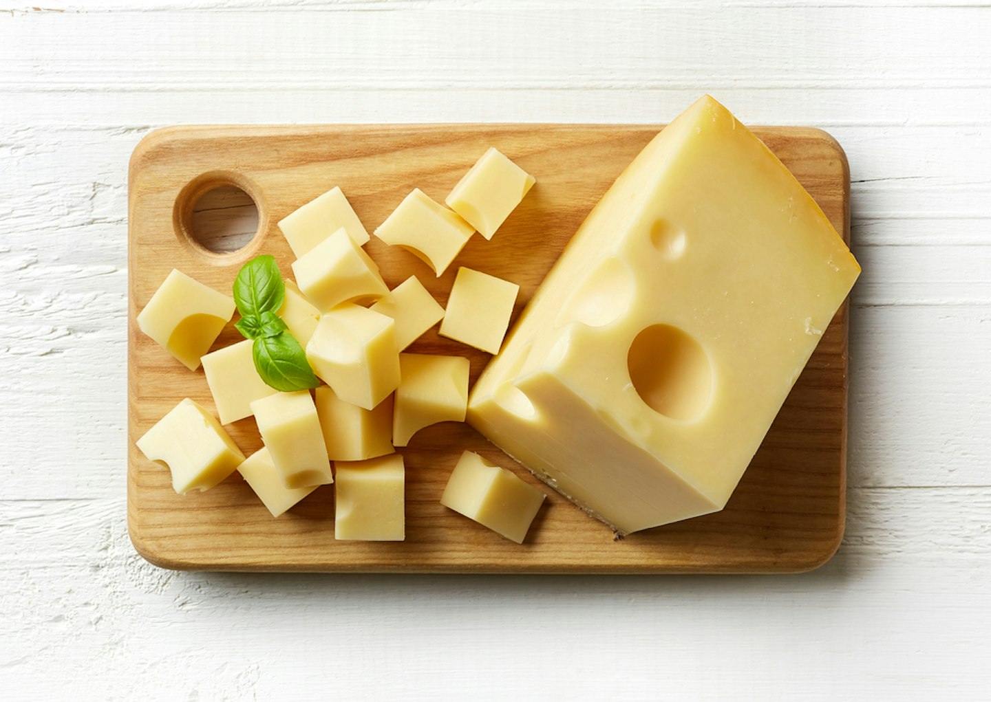 Cheese chunks 