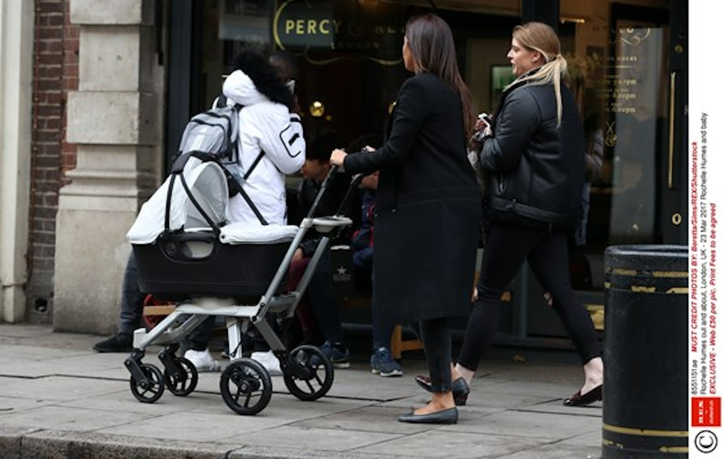 Rochelle Humes with Orbit Baby G2 