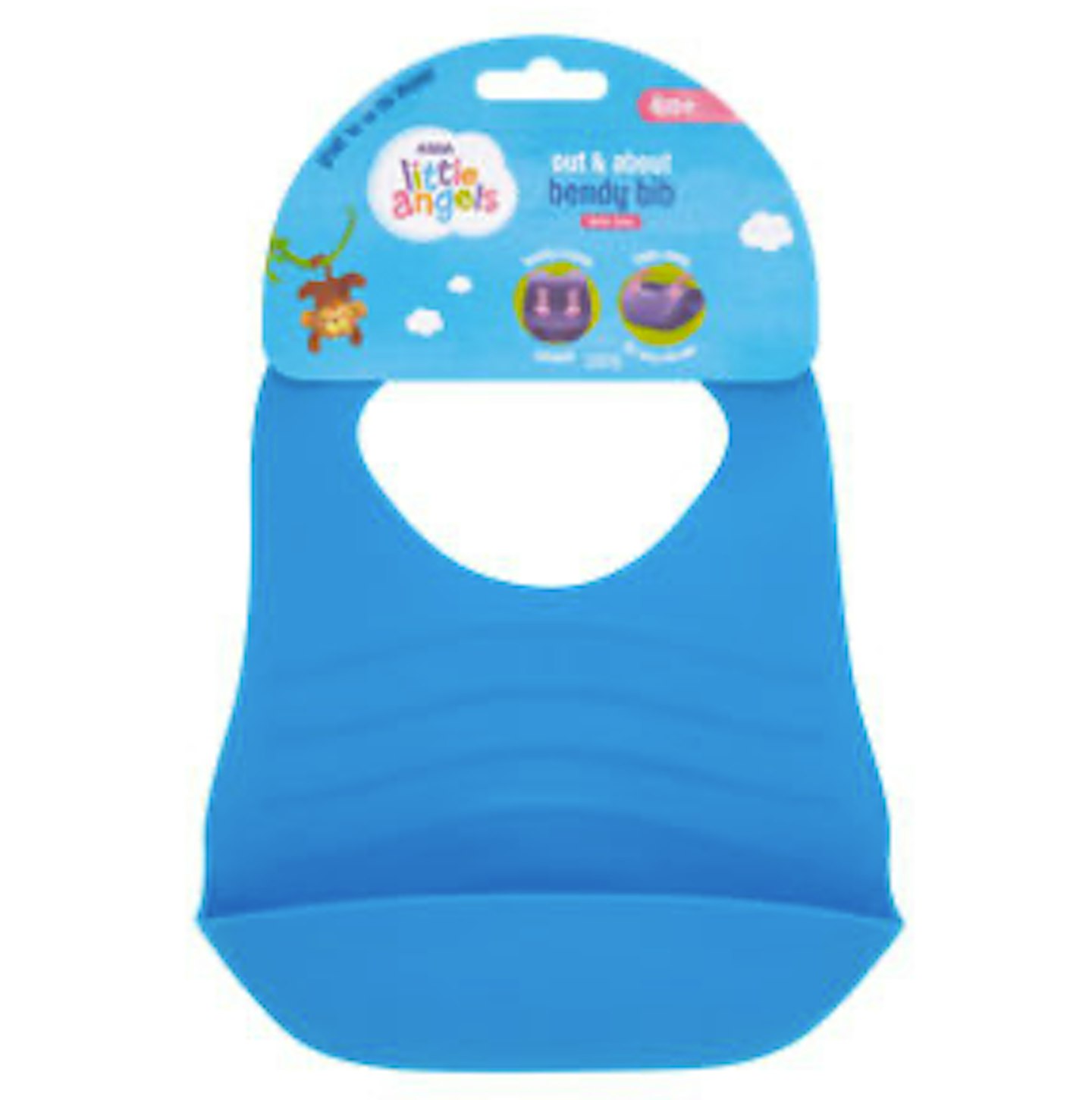 ASDA Little Angels Out & About Bendy Bib