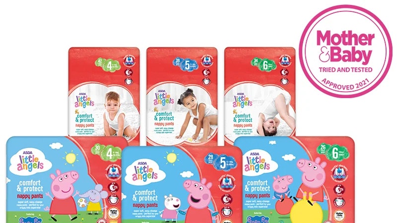 Tried Tested ASDA Little Angels nappy pants Reviews Mother