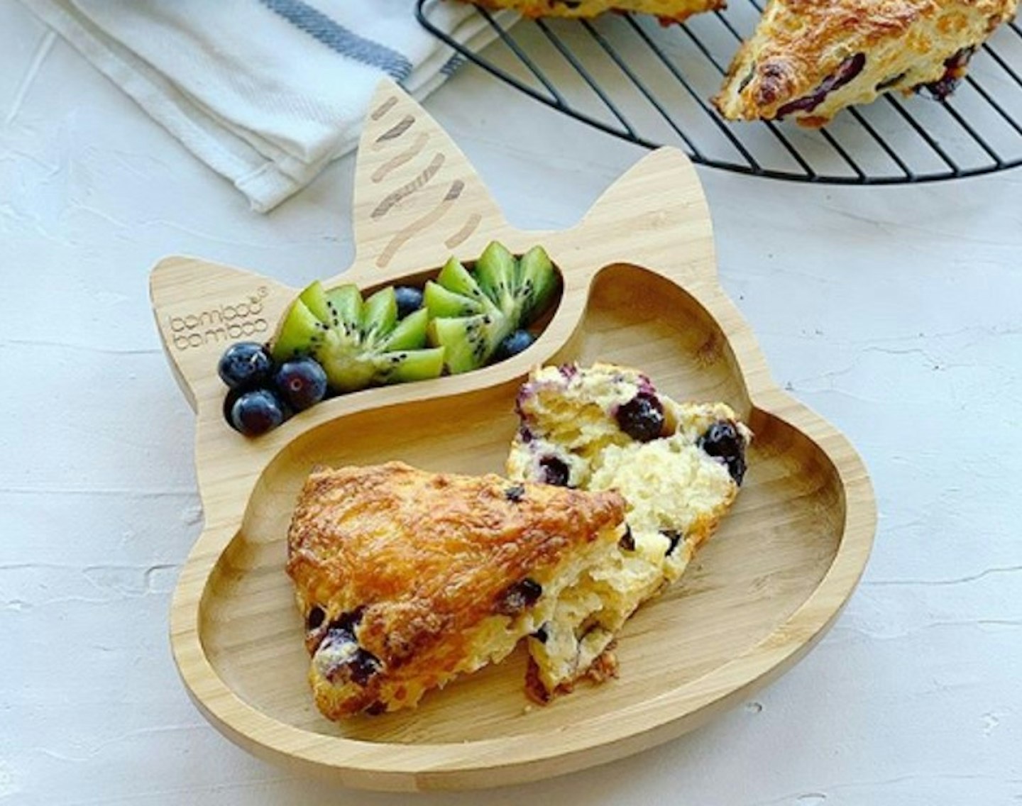 Blueberry Cheese Scones