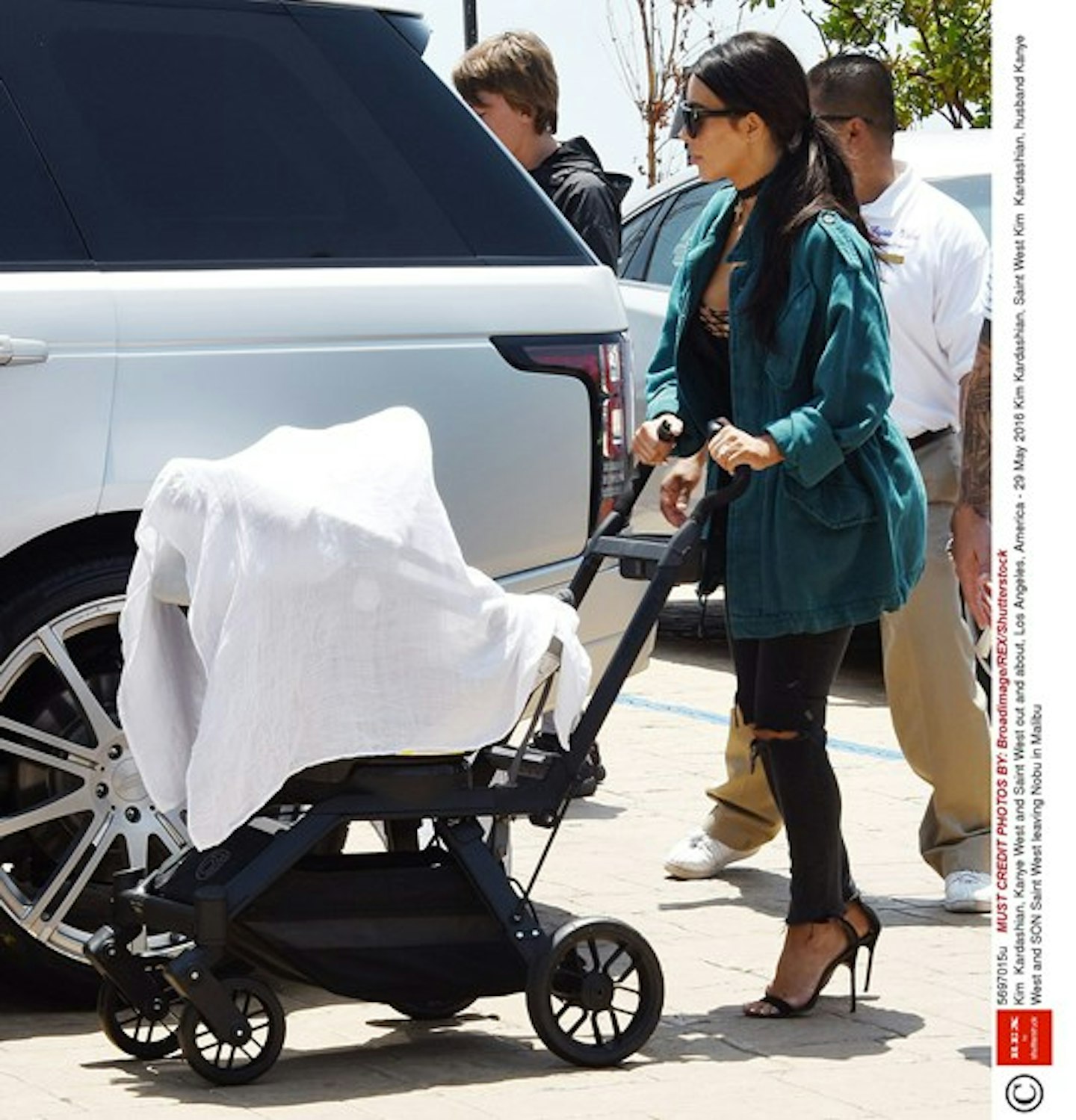 Kim Kardashian with Orbit Baby G2