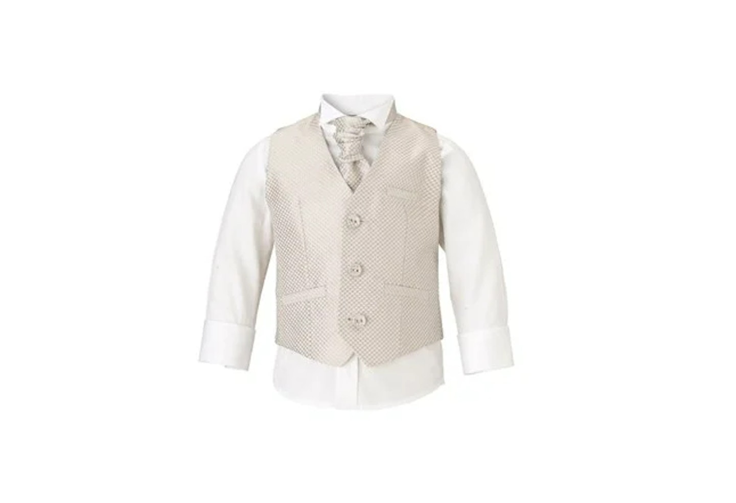 monsoon shirt waistcoat and tie set