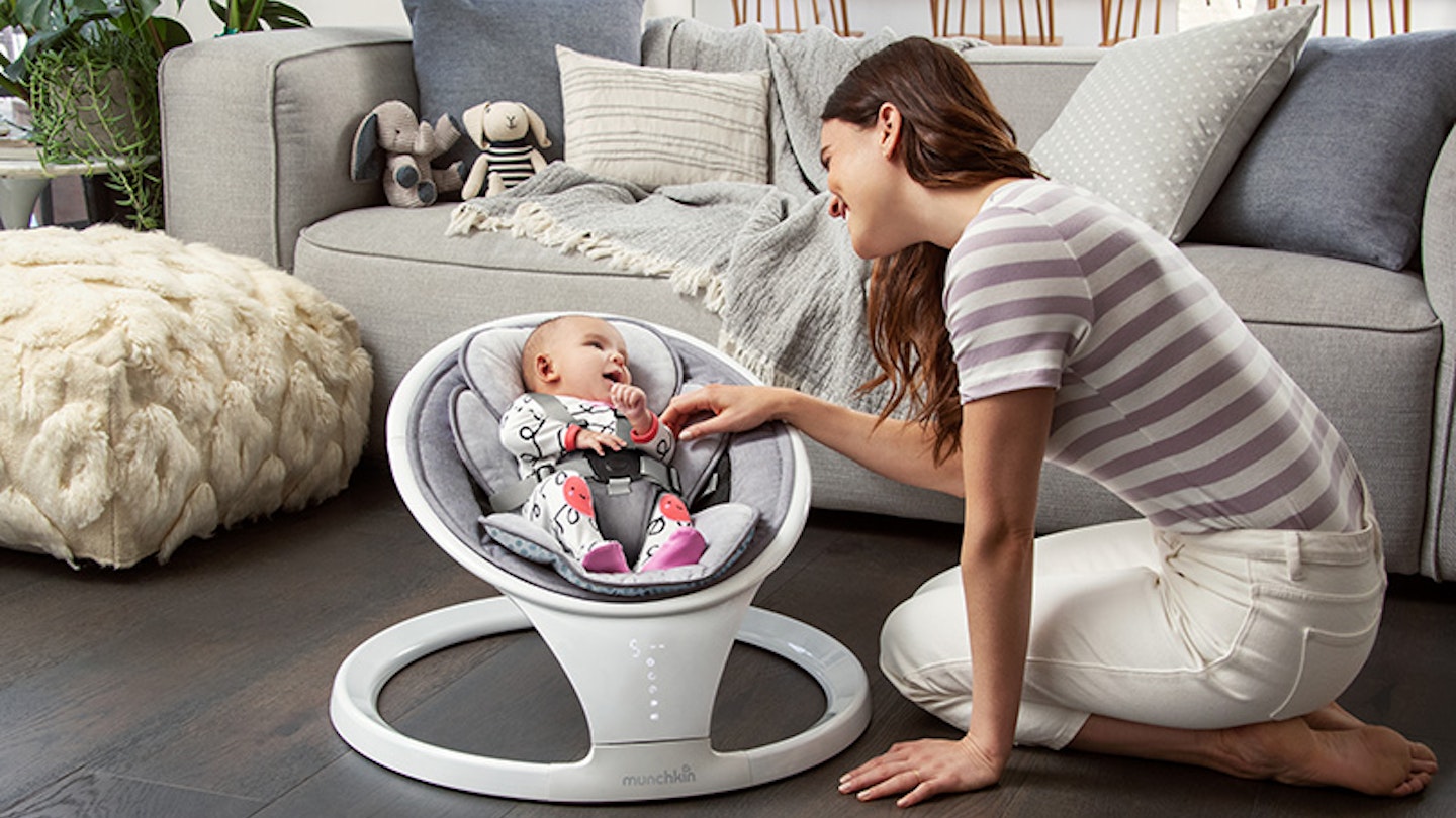 Bluetooth Enabled Baby Swing by Munchkin