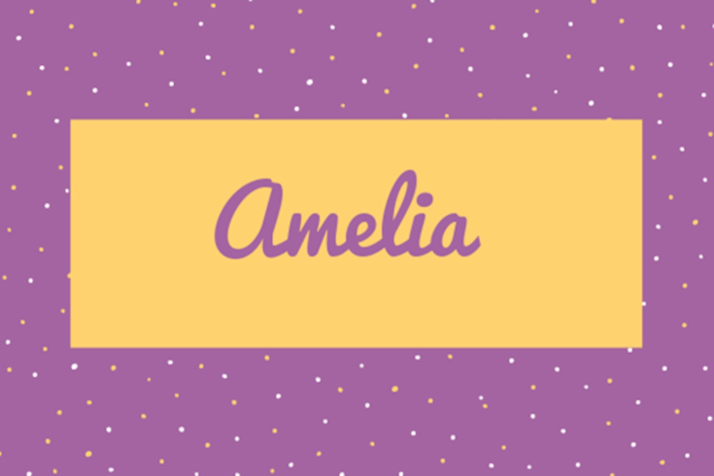 17) Amelia