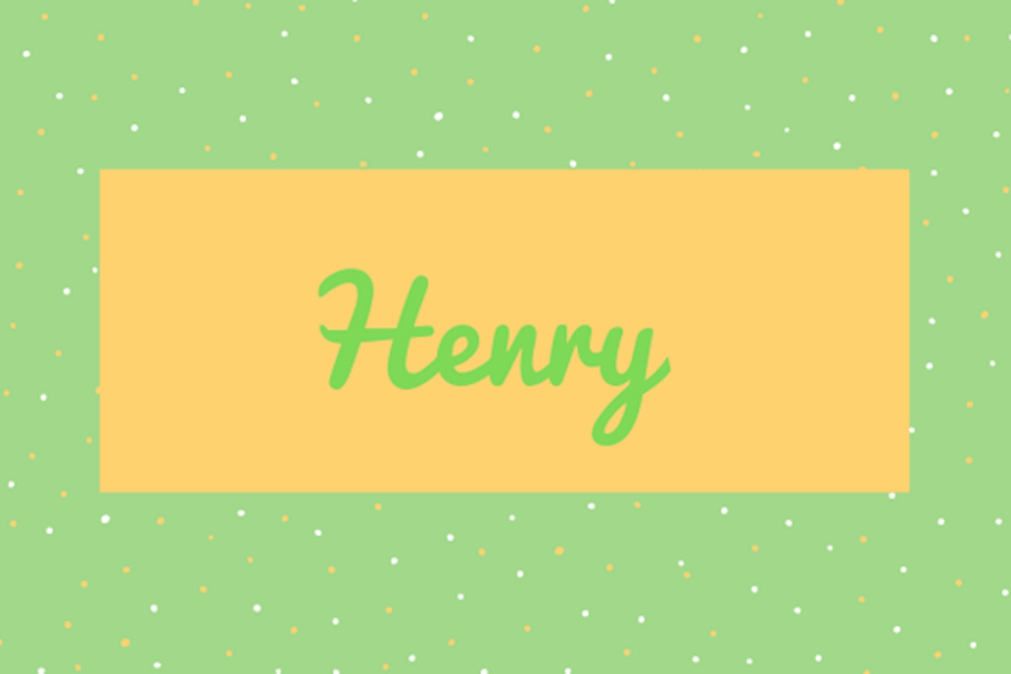 18) Henry