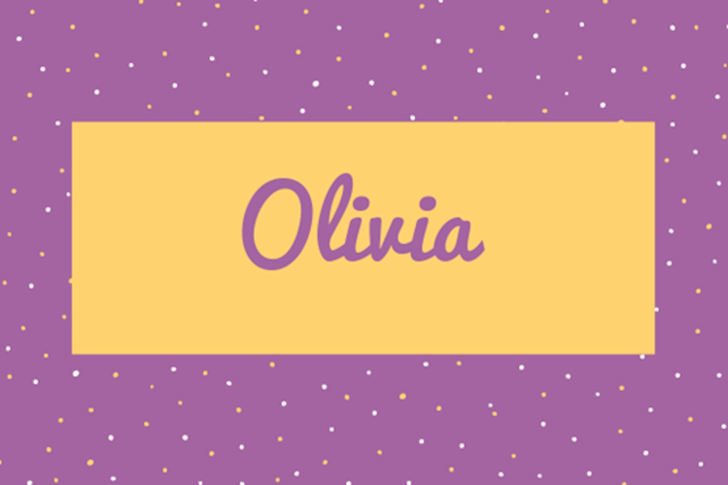 5) Olivia
