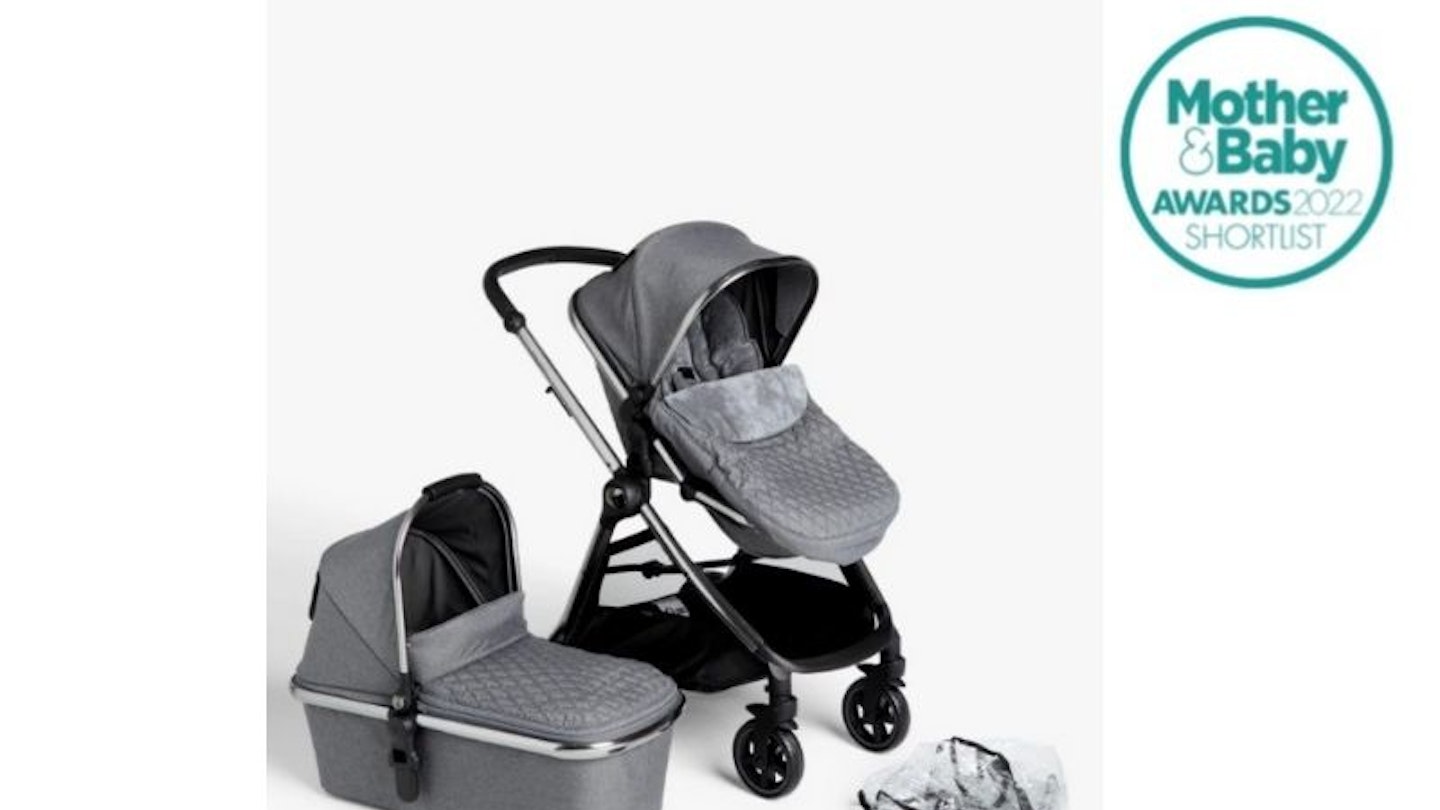 John Lewis & Partners 2-in-1 Pushchair & Carrycot