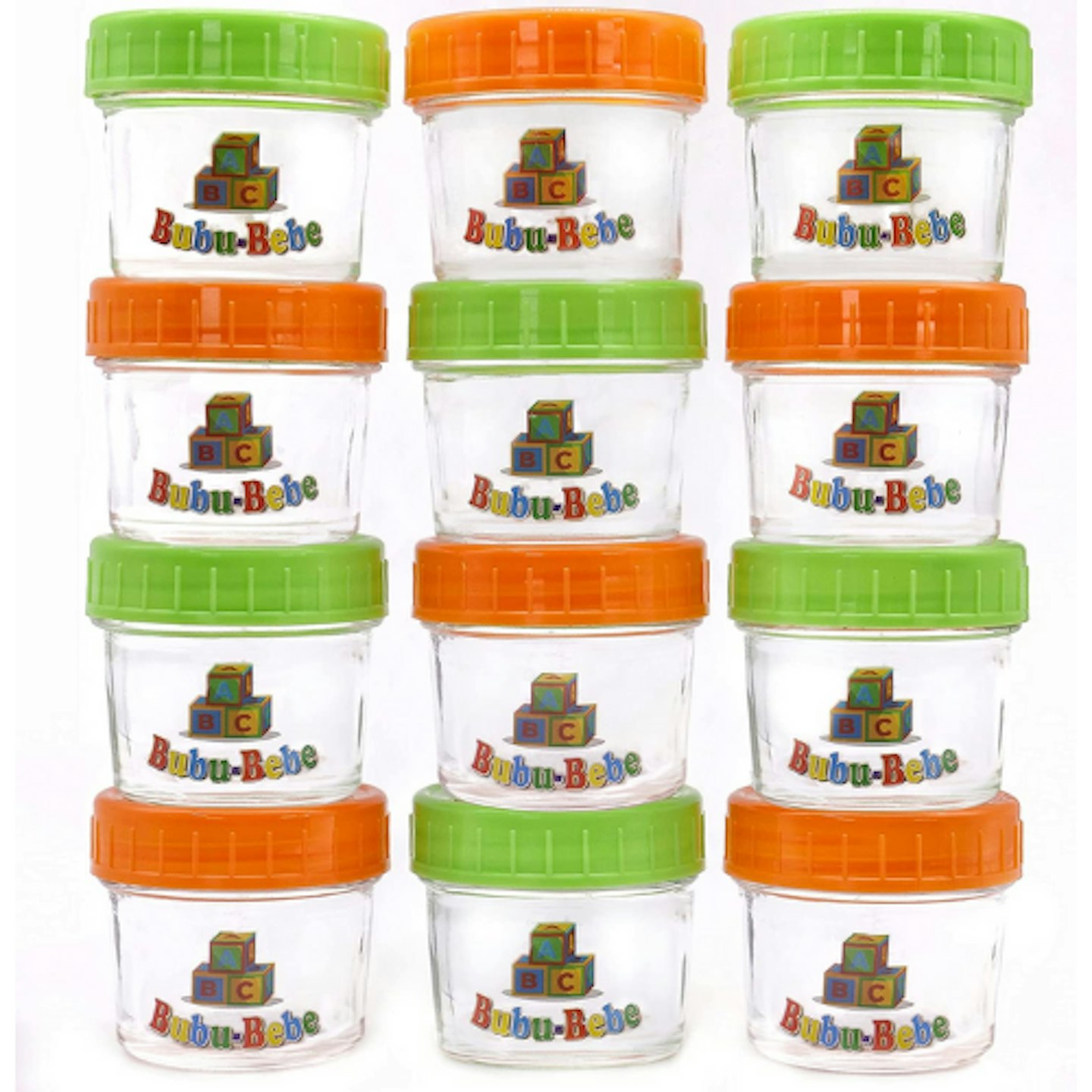 ABC Bubu-Bebe Glass Baby Food Storage Containers