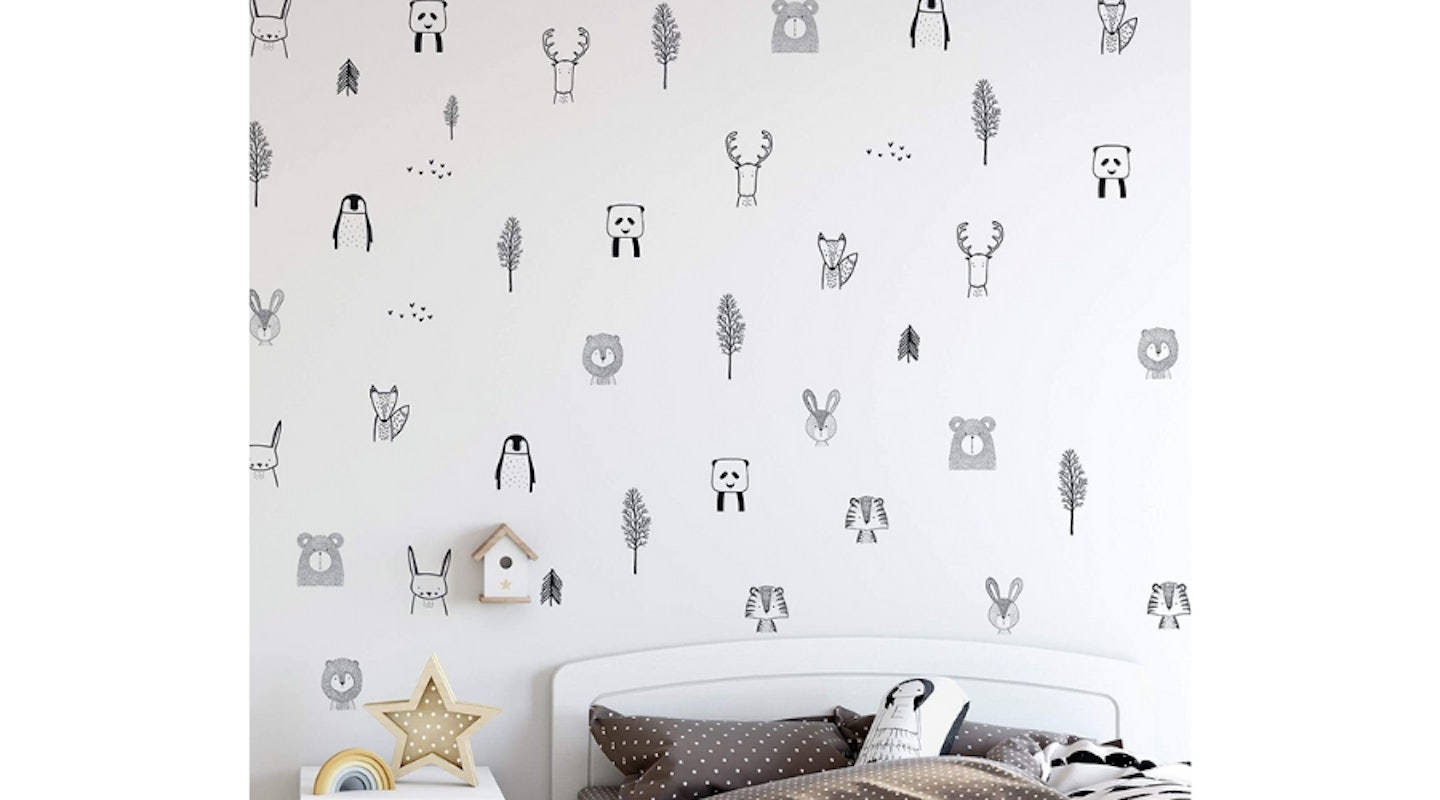 Animal Wall Stickers For Kids Bedrooms