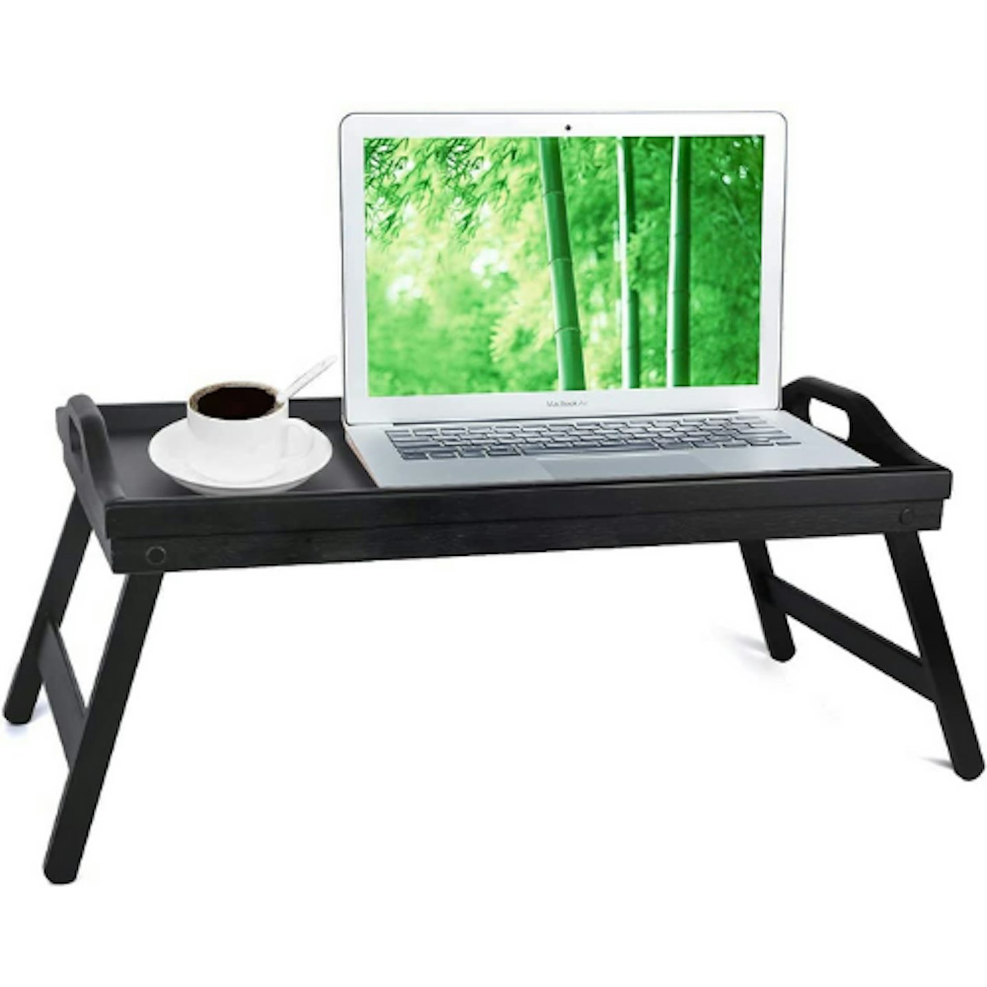 Bed Tray Table with Folding Legs