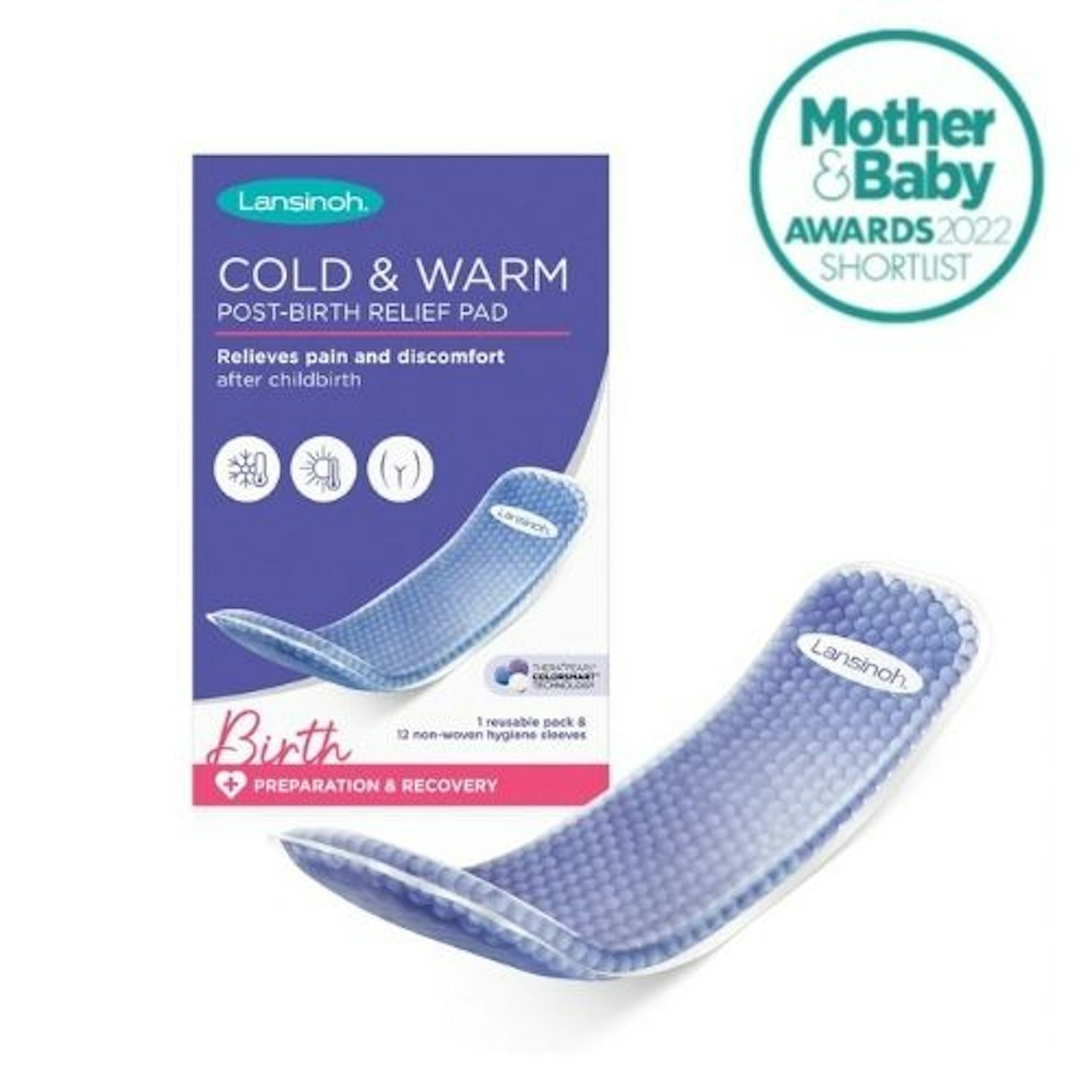 Cold and Warm Post-Birth Relief Pad