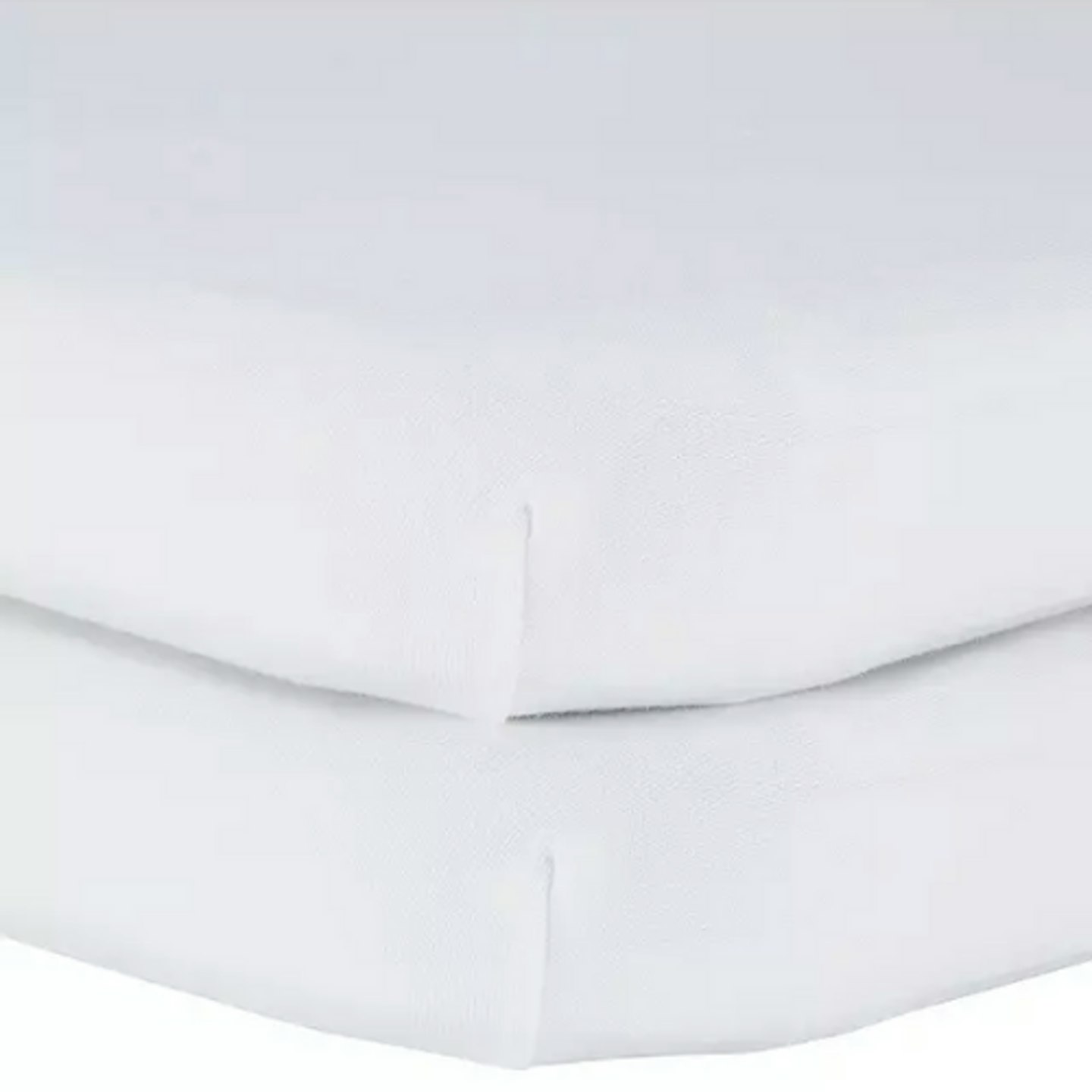 John Lewis & Partners GOTS Organic Cotton Fitted Bedside Crib Sheet, Pack of 2
