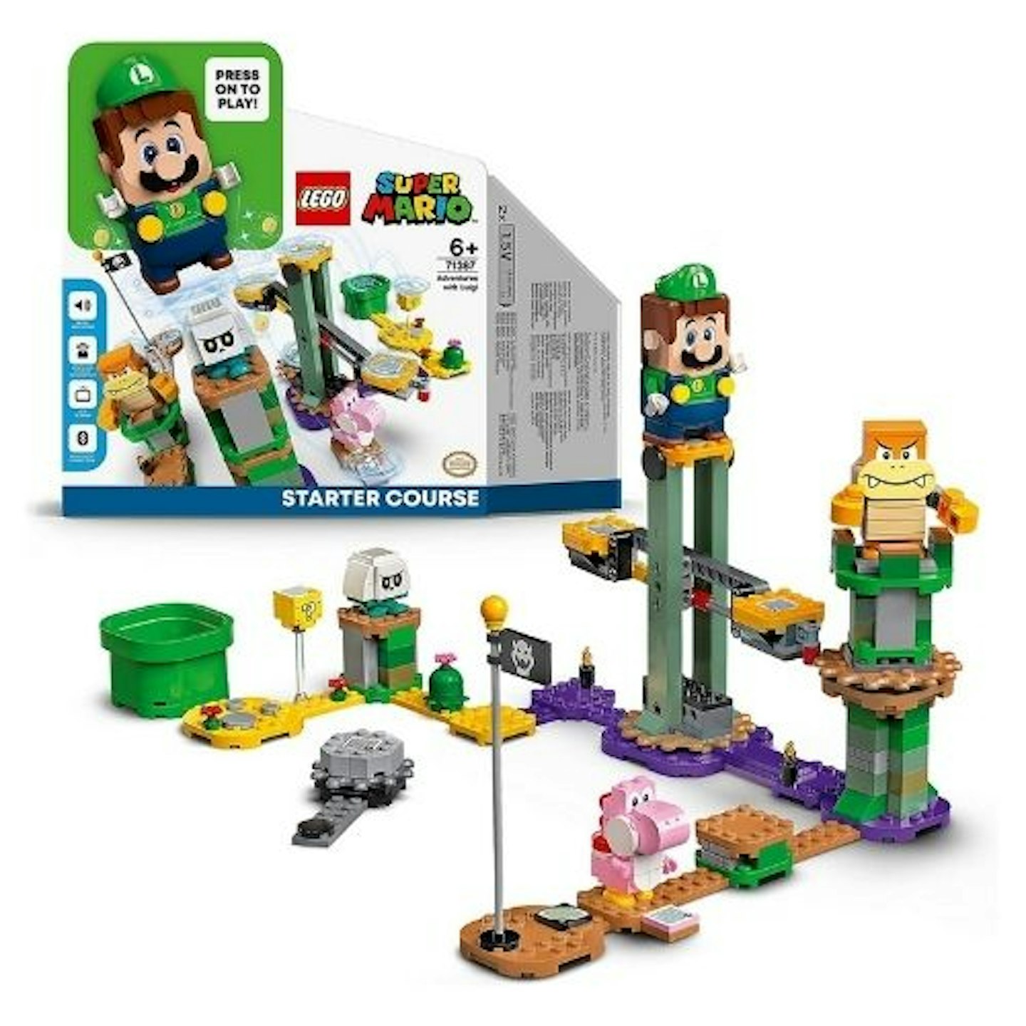  LEGO Super Mario Adventures with Luigi Starter Course