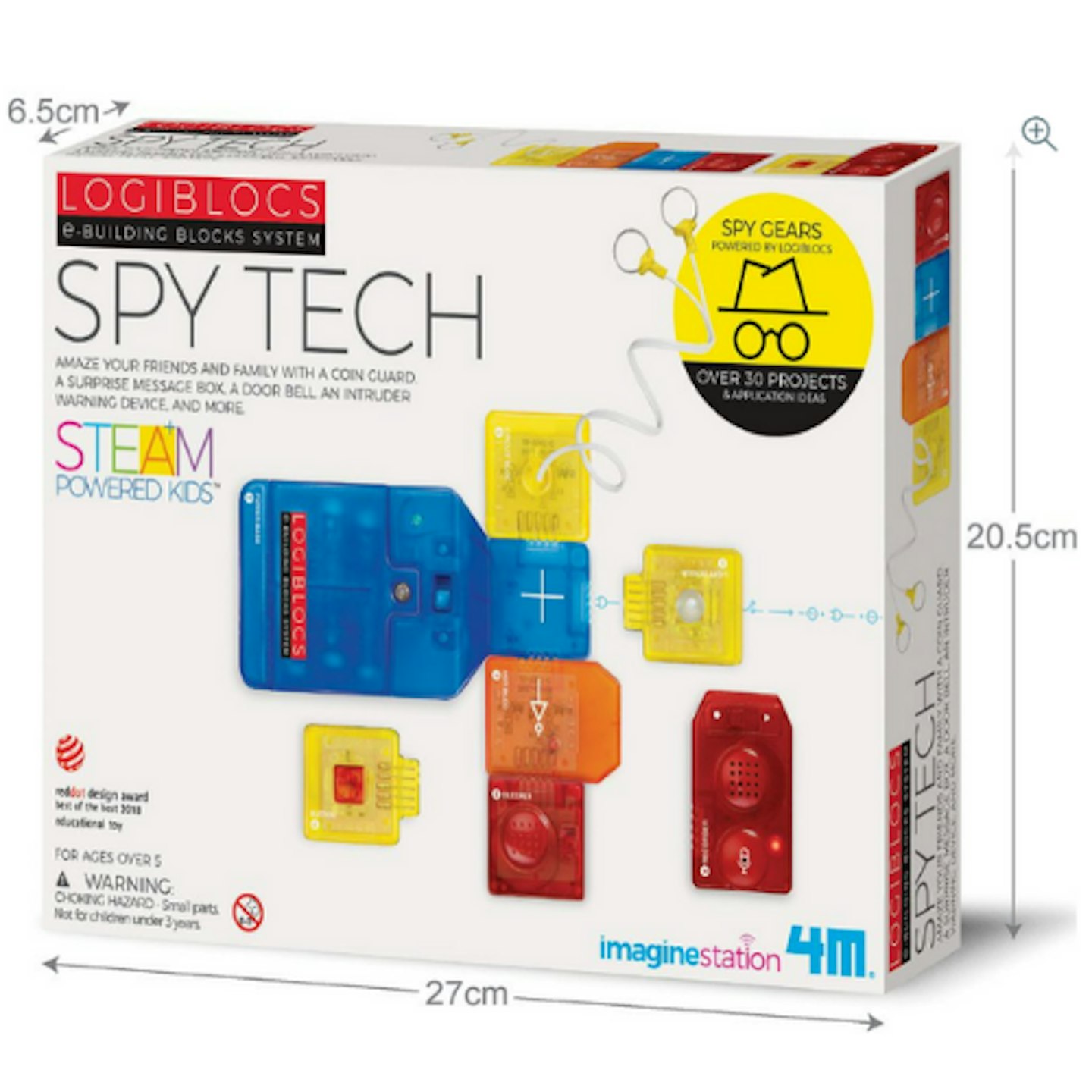 LOGIBLOCS Spy Tech Science Kit