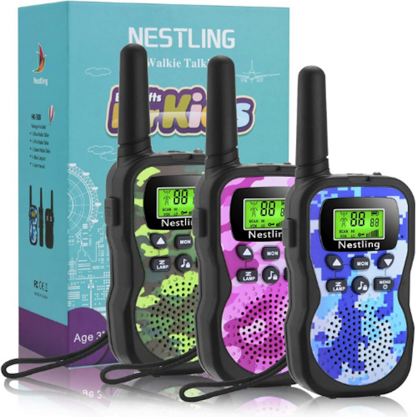 Nestling Walkie Talkies 3 Pack