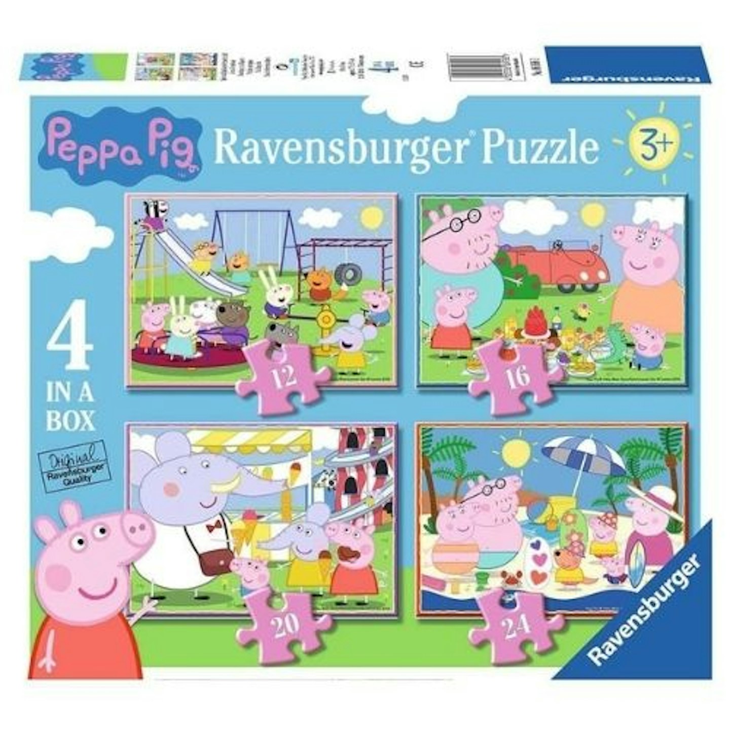 Ravensburger Puzzles Peppa Pig 4 in Box