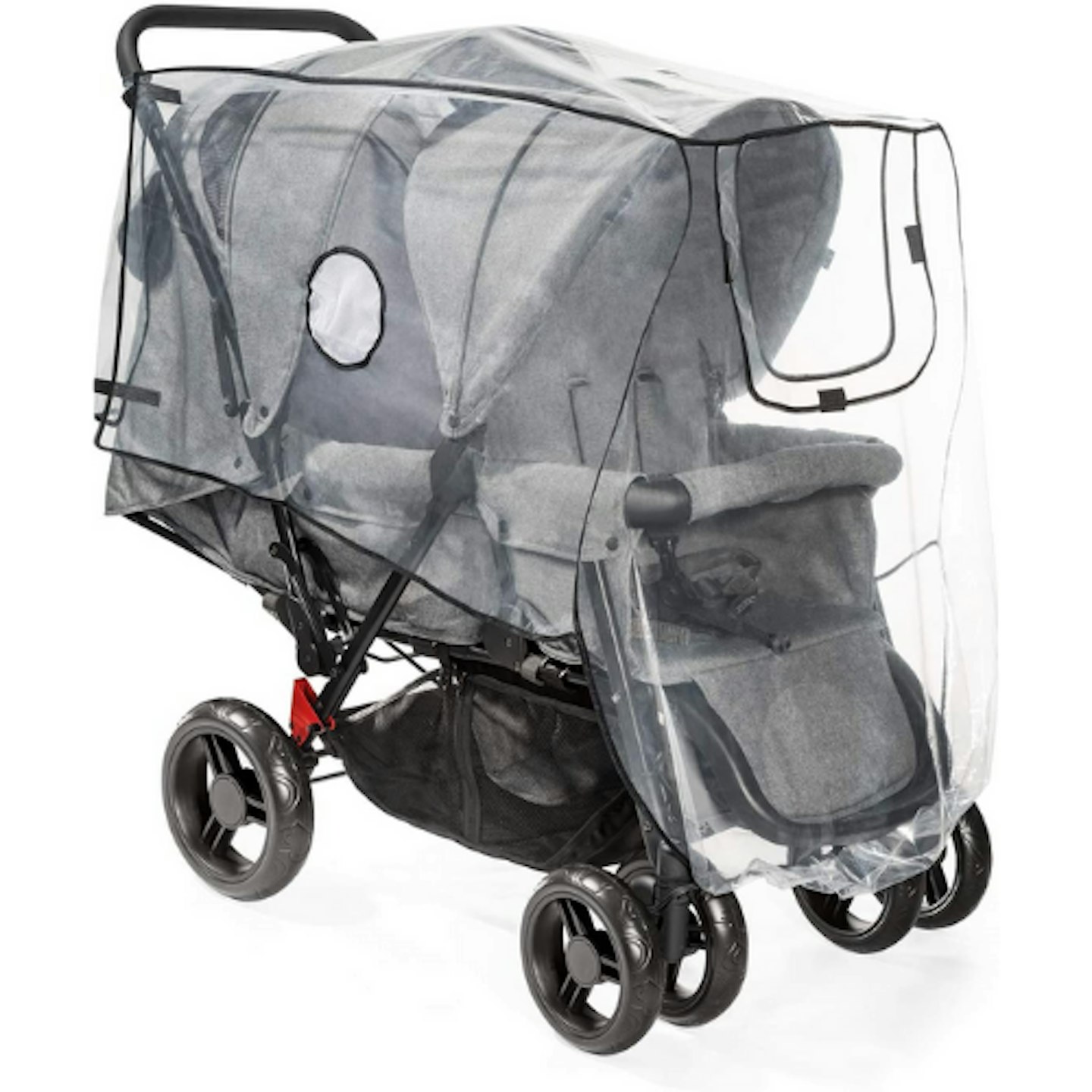 Reer Rain Cover for Double Stroller