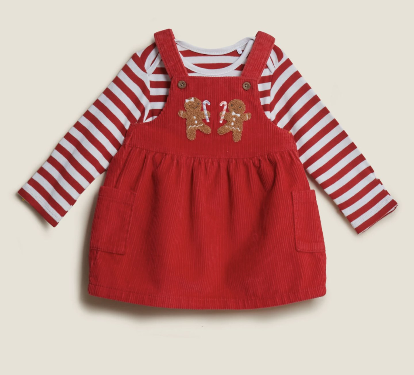 Pure Cotton Cord Pinnie Outfit