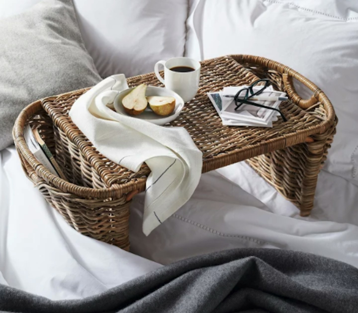 The White Company Kubu Breakfast In Bed Tray