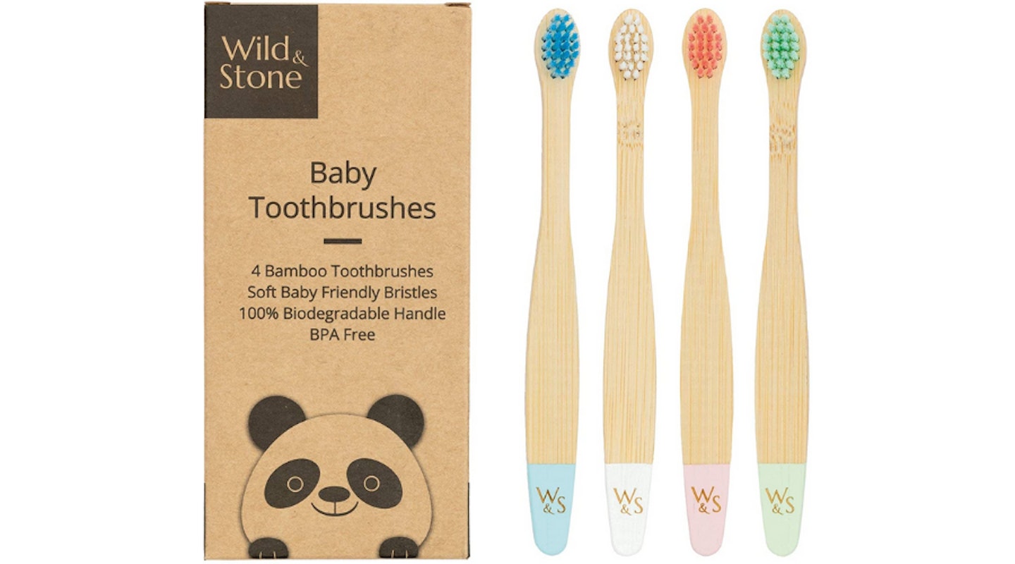 Wild & Stone Organic Baby Bamboo Toothbrush