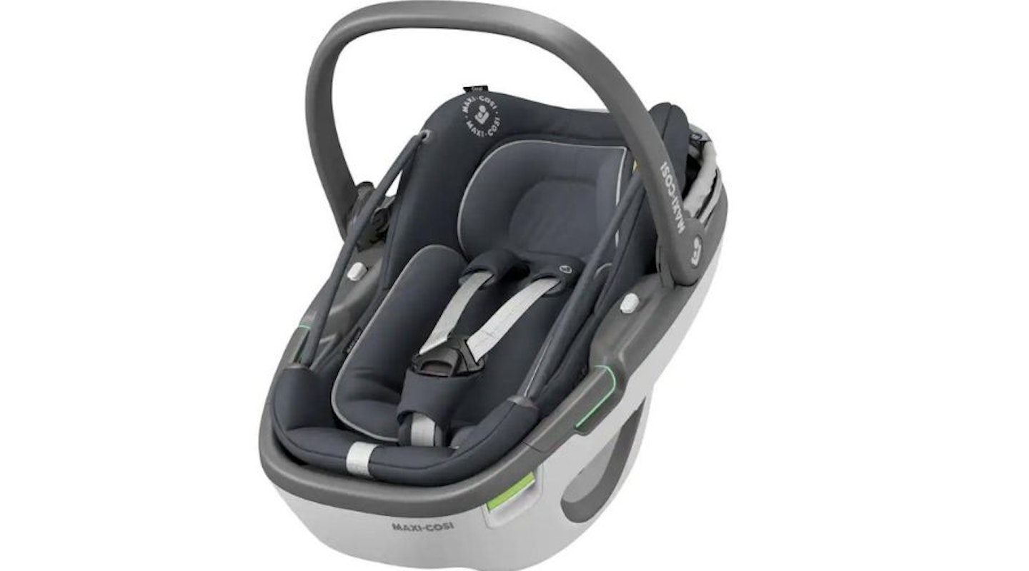 coral baby car seat