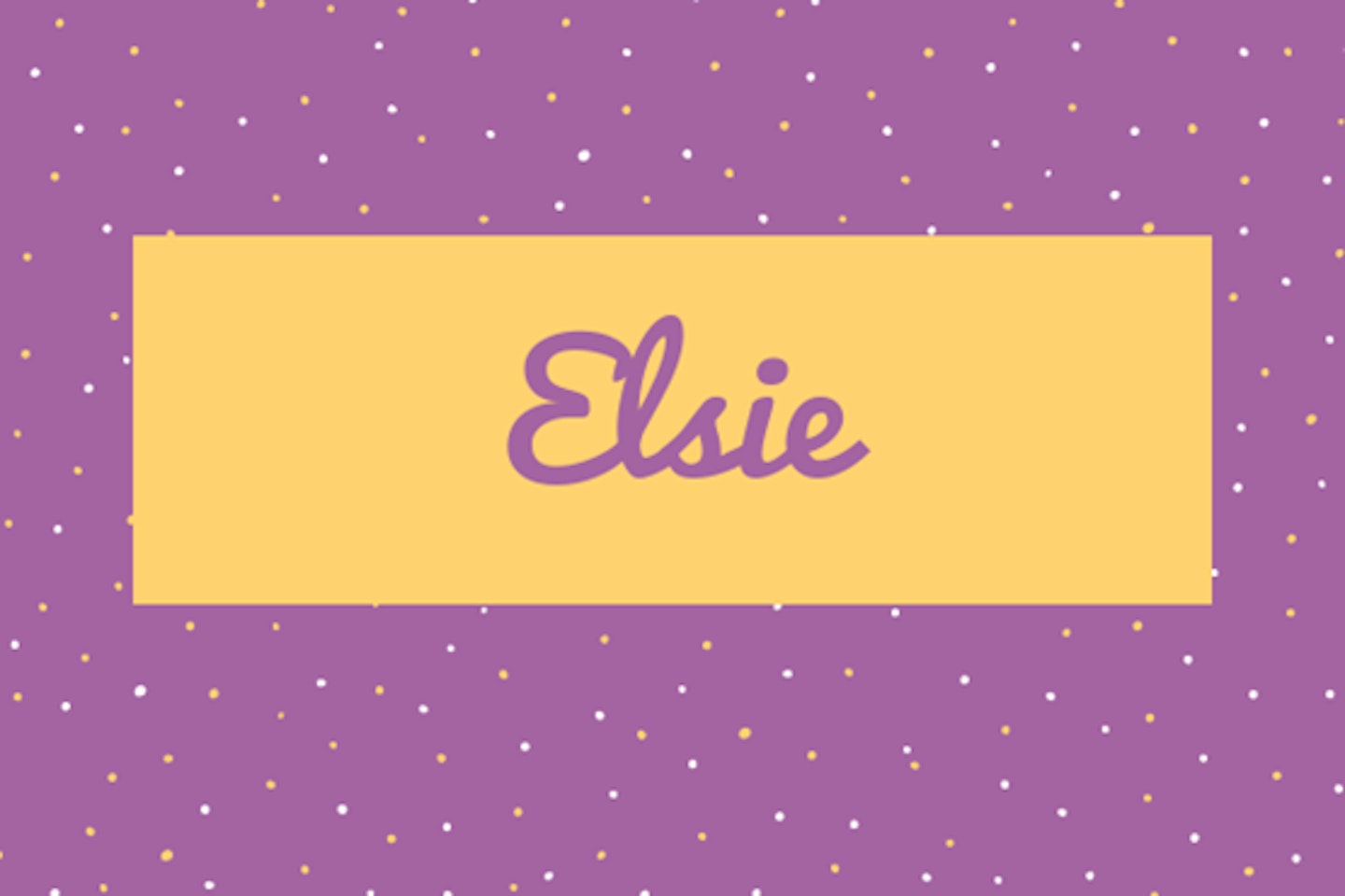 29) Elsie