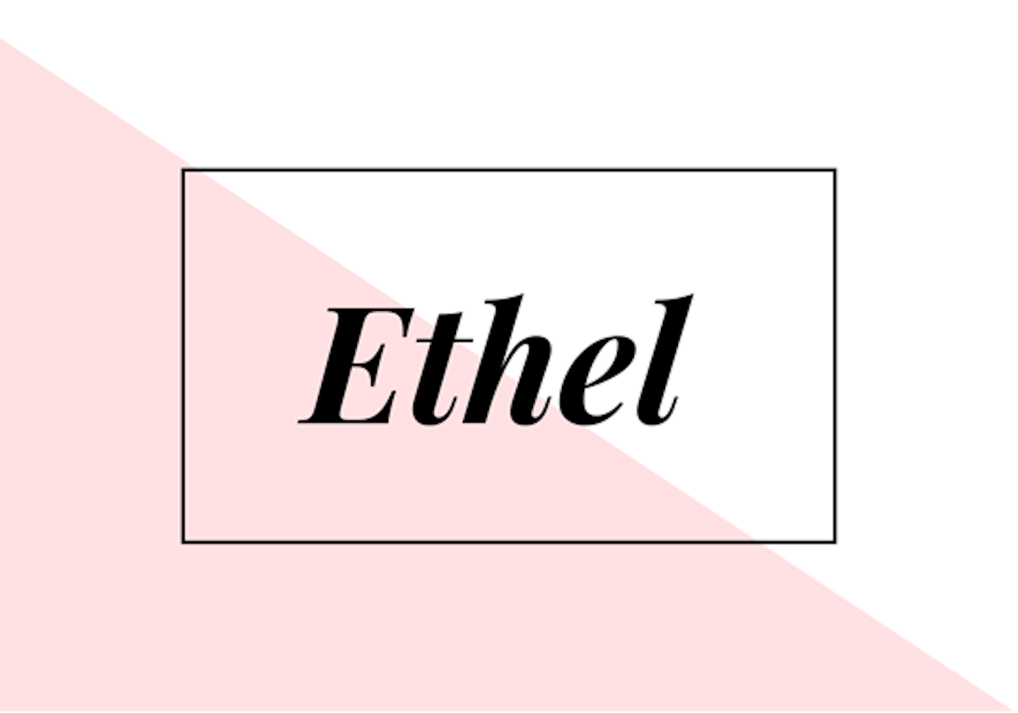 11) Ethel
