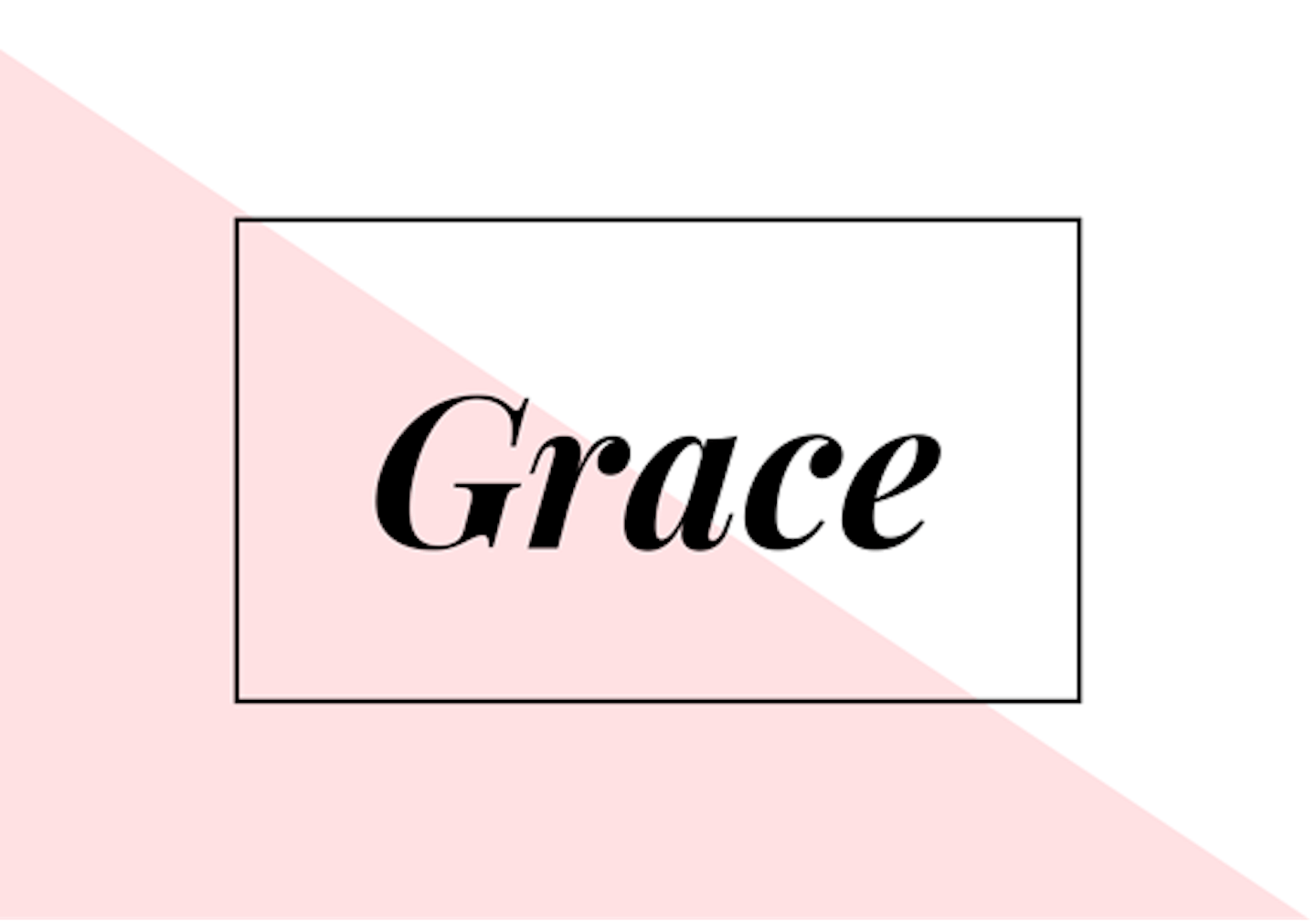 13) Grace
