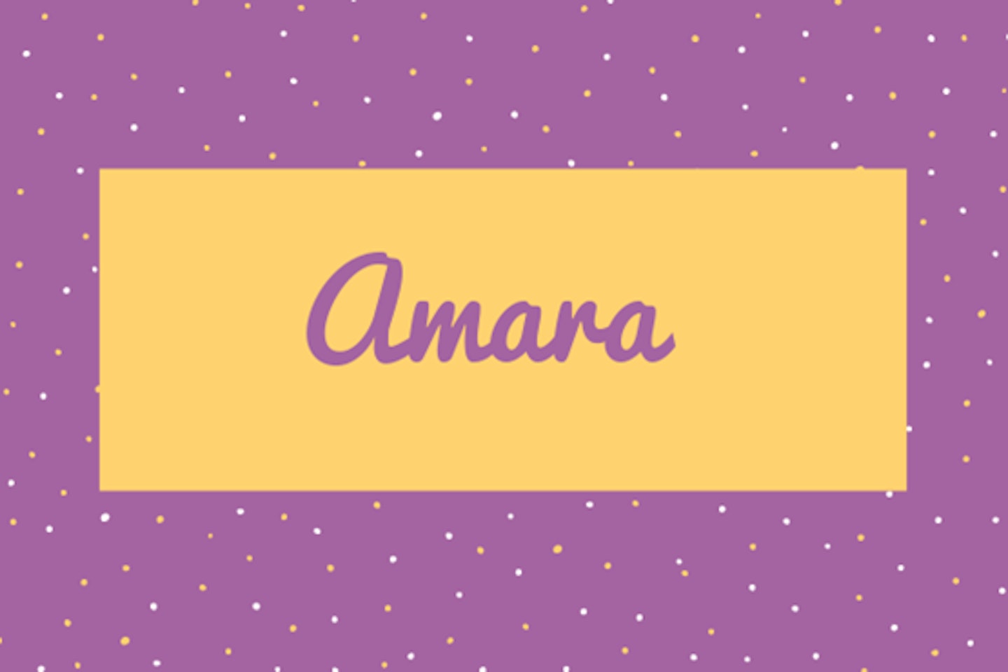 13) Amara
