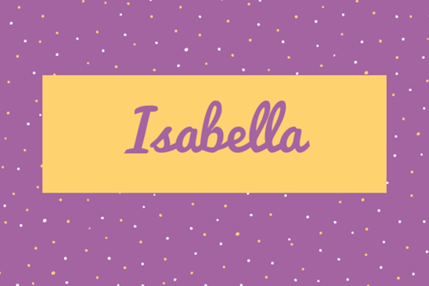 43) Isabella